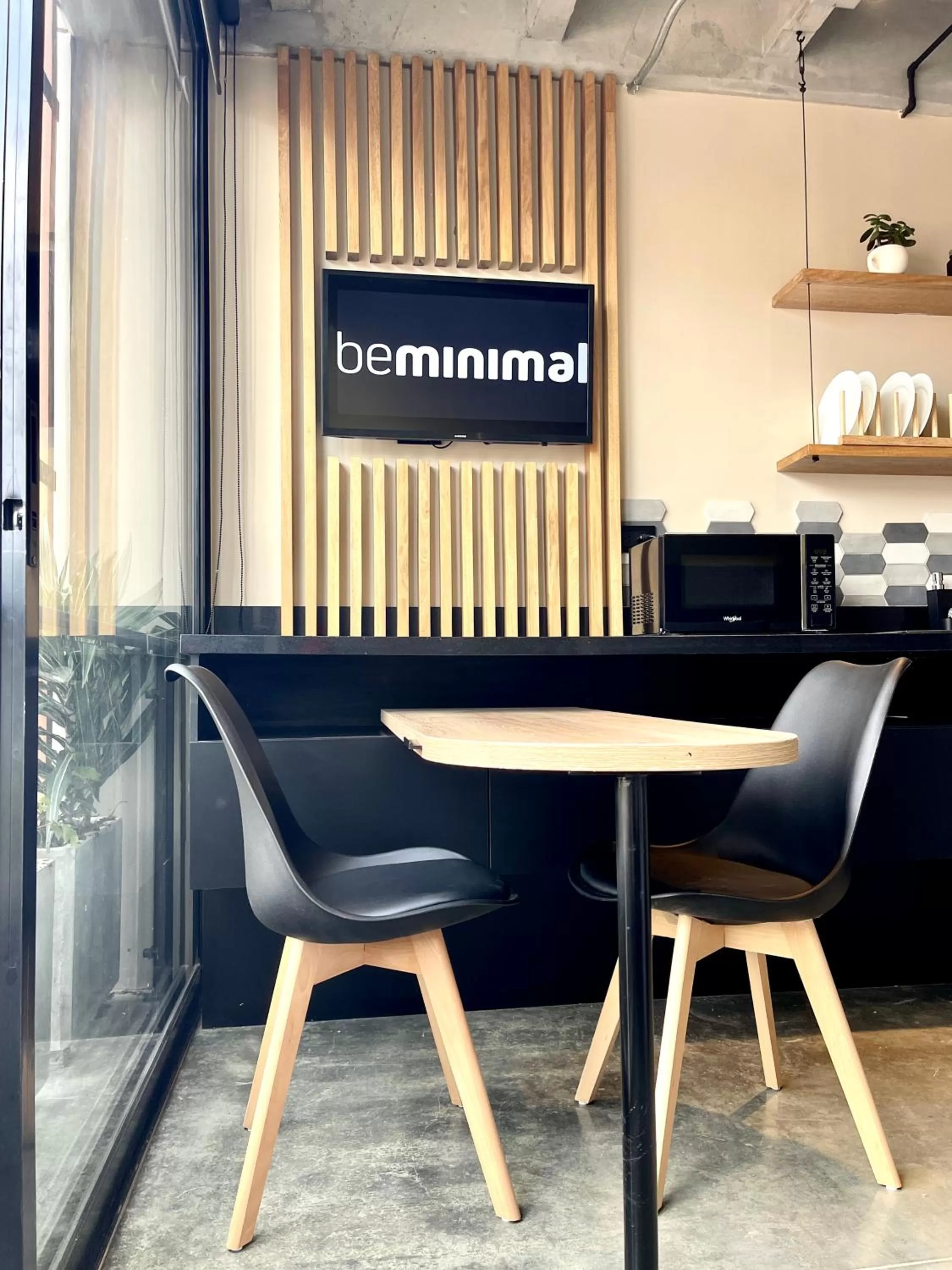 Seating area in Beminimal Hotel