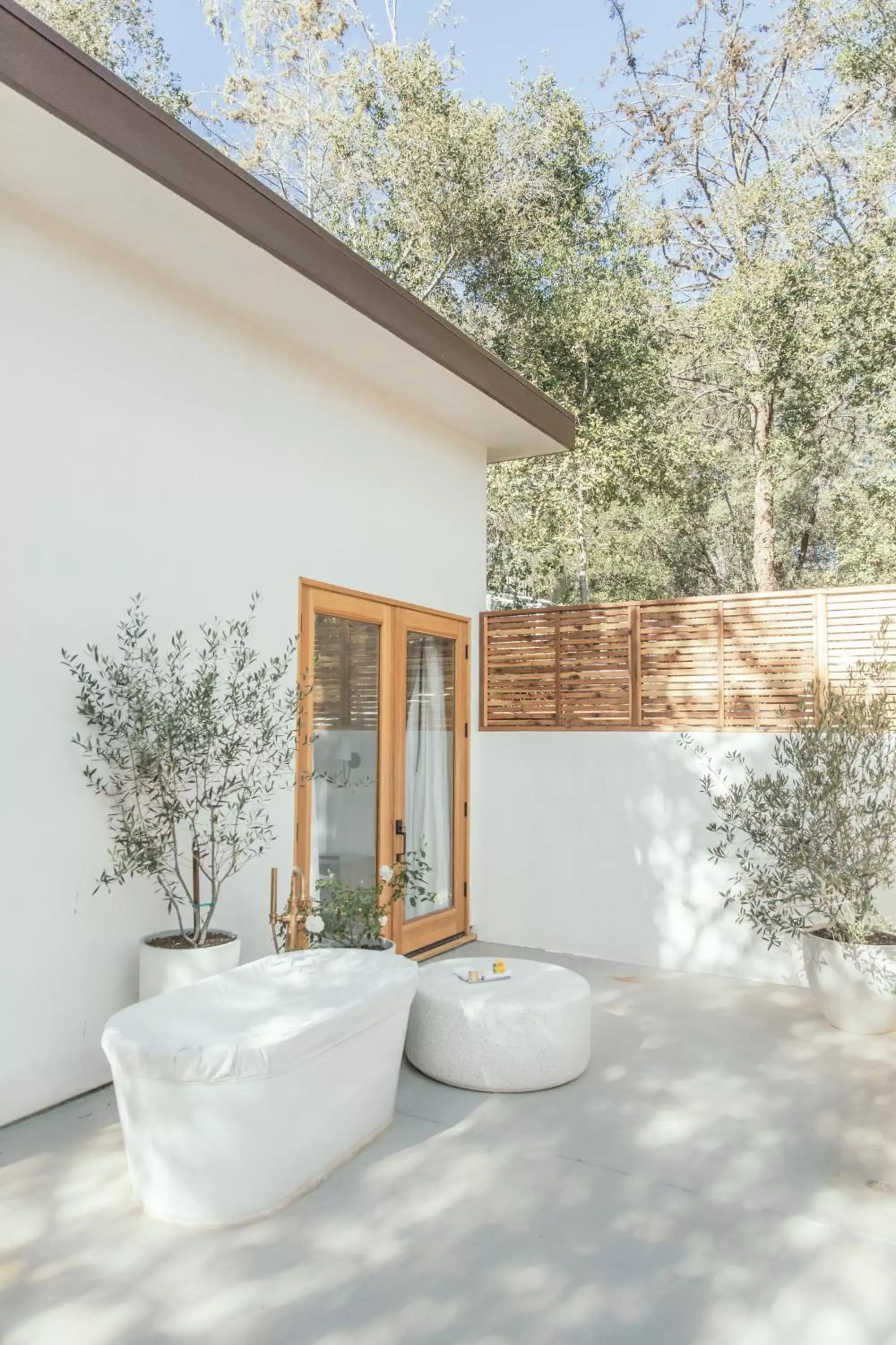 Patio in Calamigos Guest Ranch and Beach Club