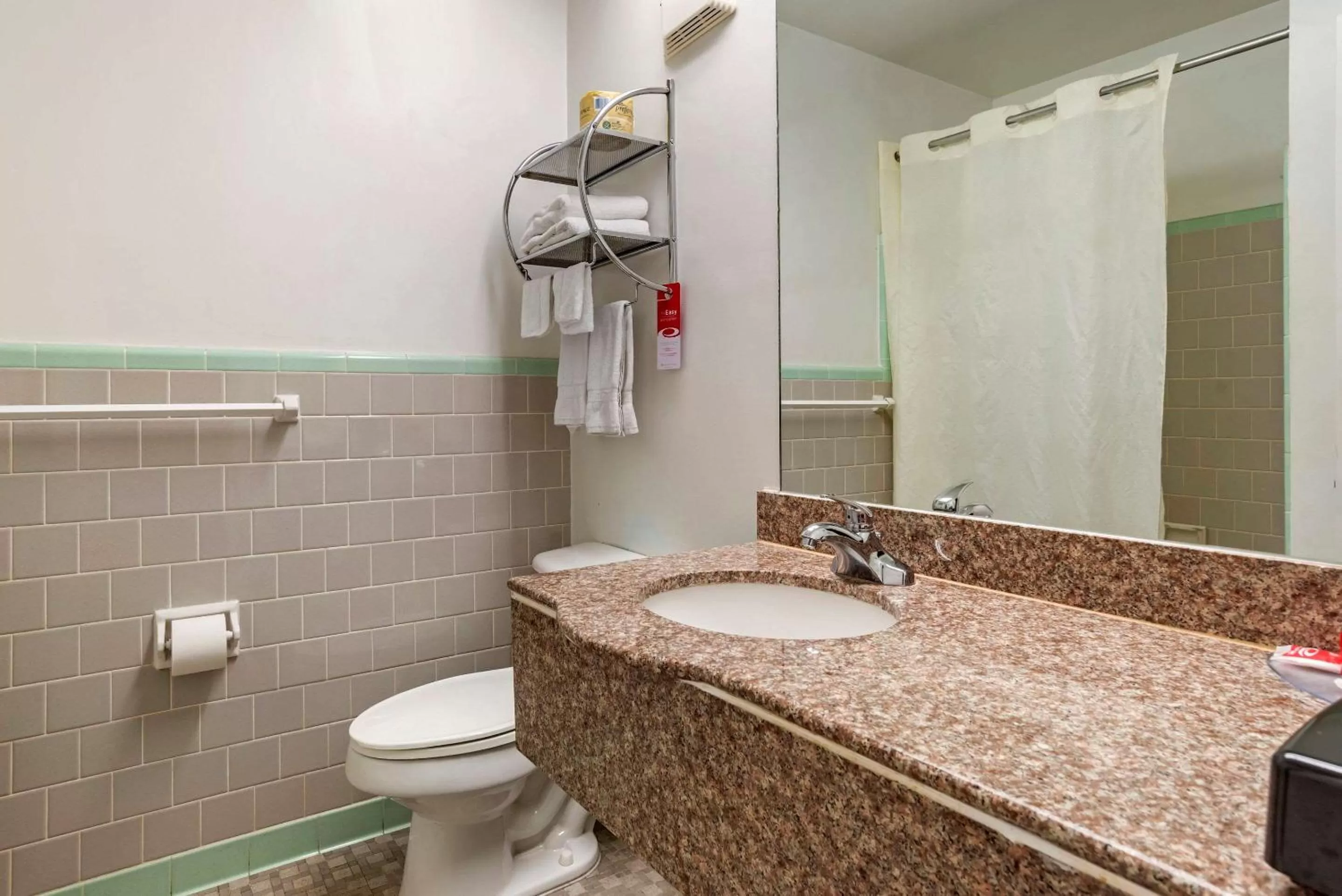 Bathroom in Econo Lodge Tallahassee Downtown - University