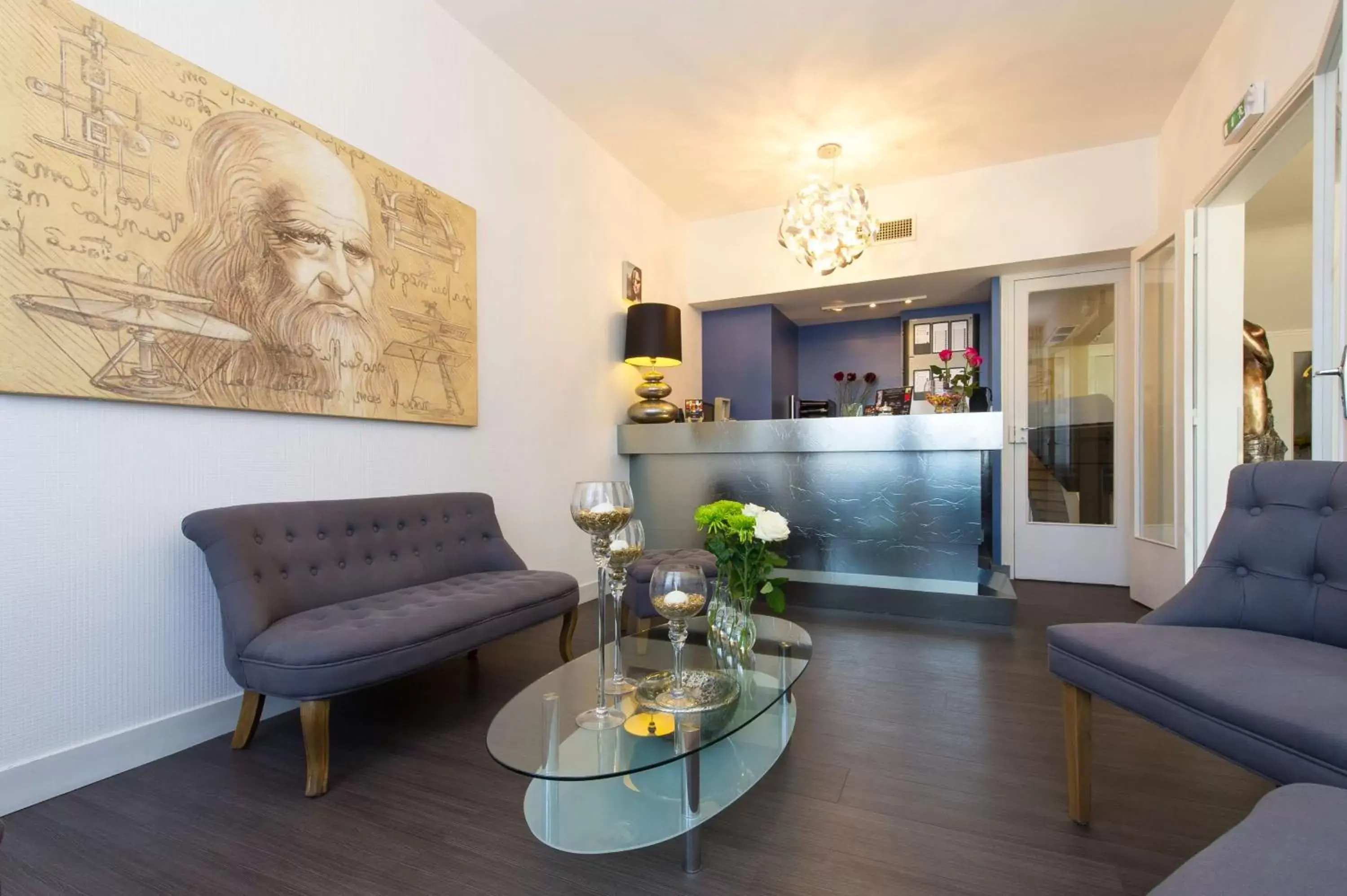 Lobby or reception, Seating Area in Best Western Le Vinci Loire Valley