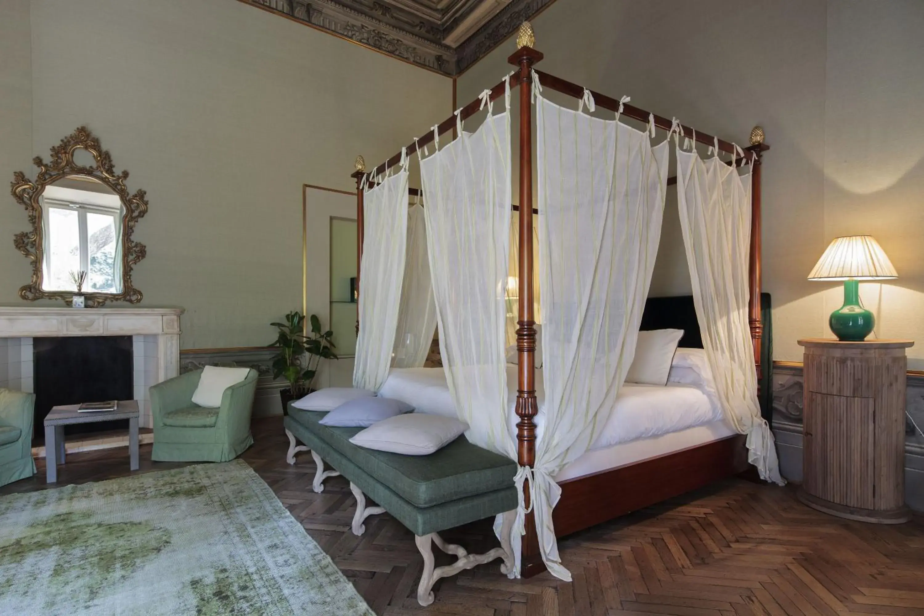 Garden, Bed in Al Palazzo del Marchese di Camugliano Residenza d'Epoca