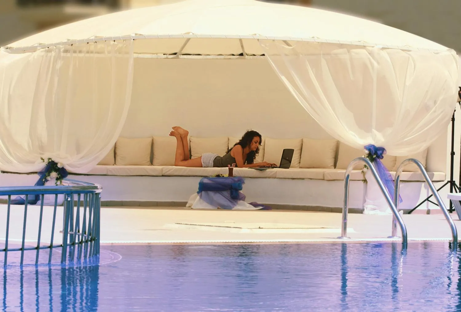 Pool view in Nevada Hotel & Spa