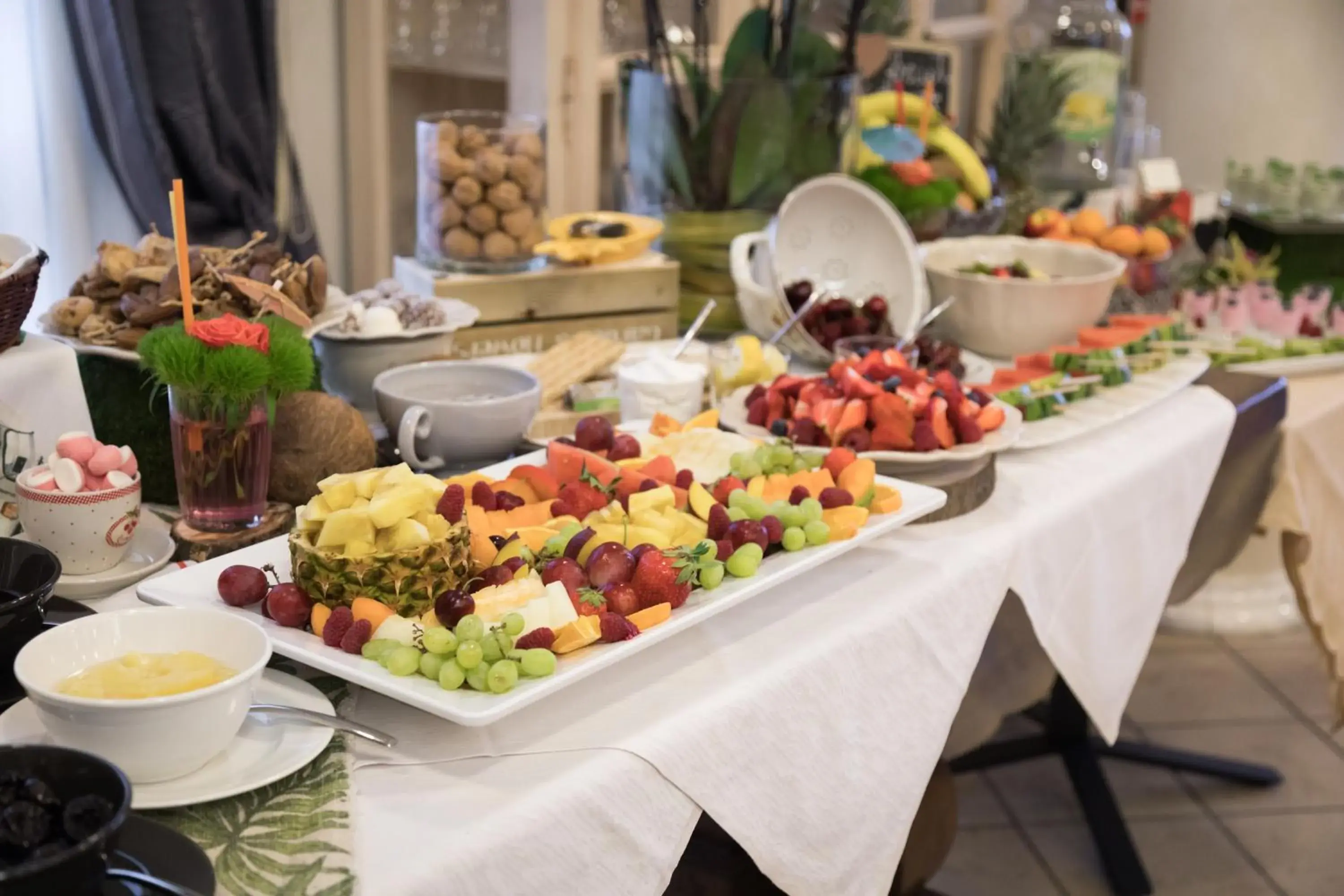 Buffet breakfast in Hotel Villa Tiziana