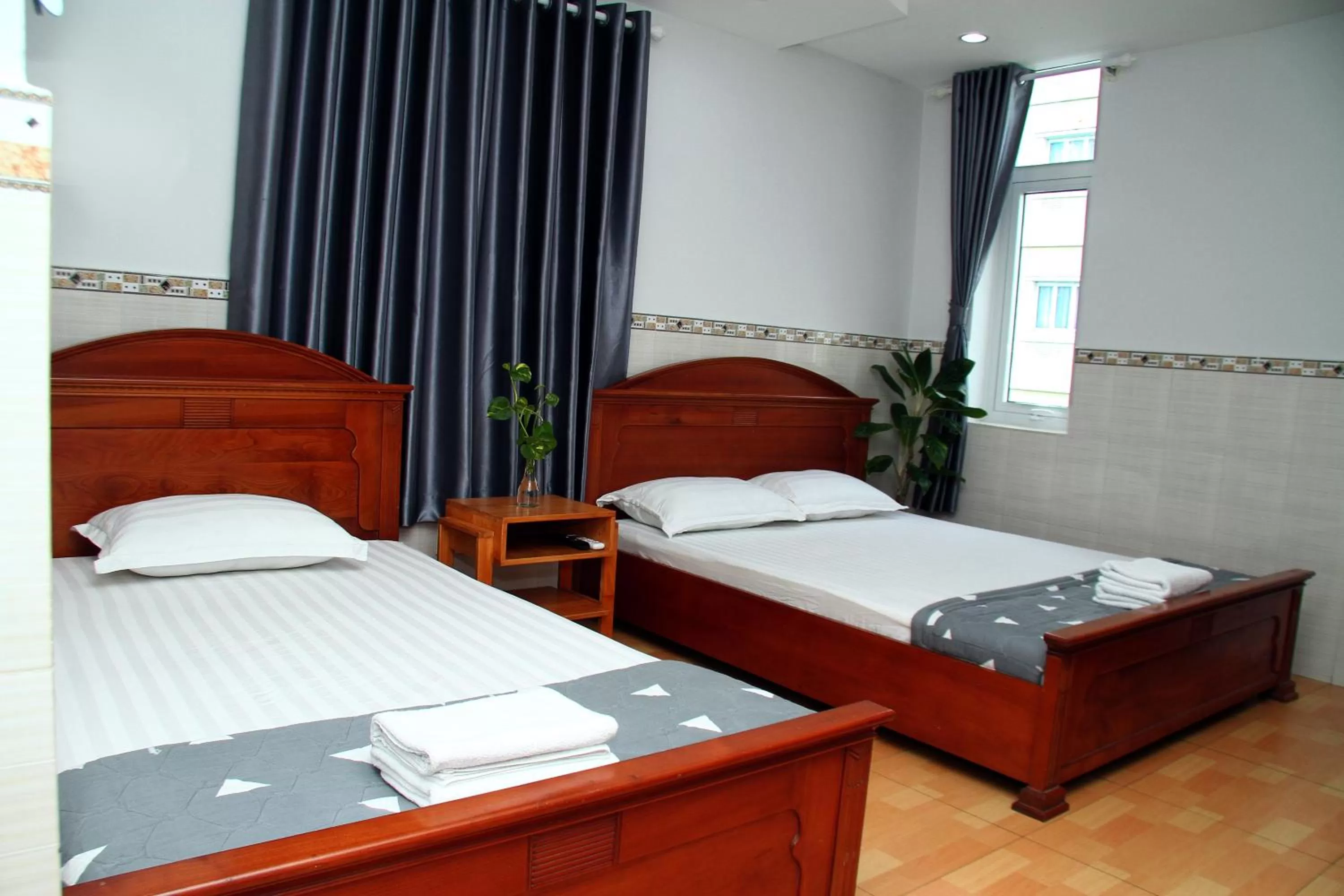 Bed in HOTEL NGUYEN ANH