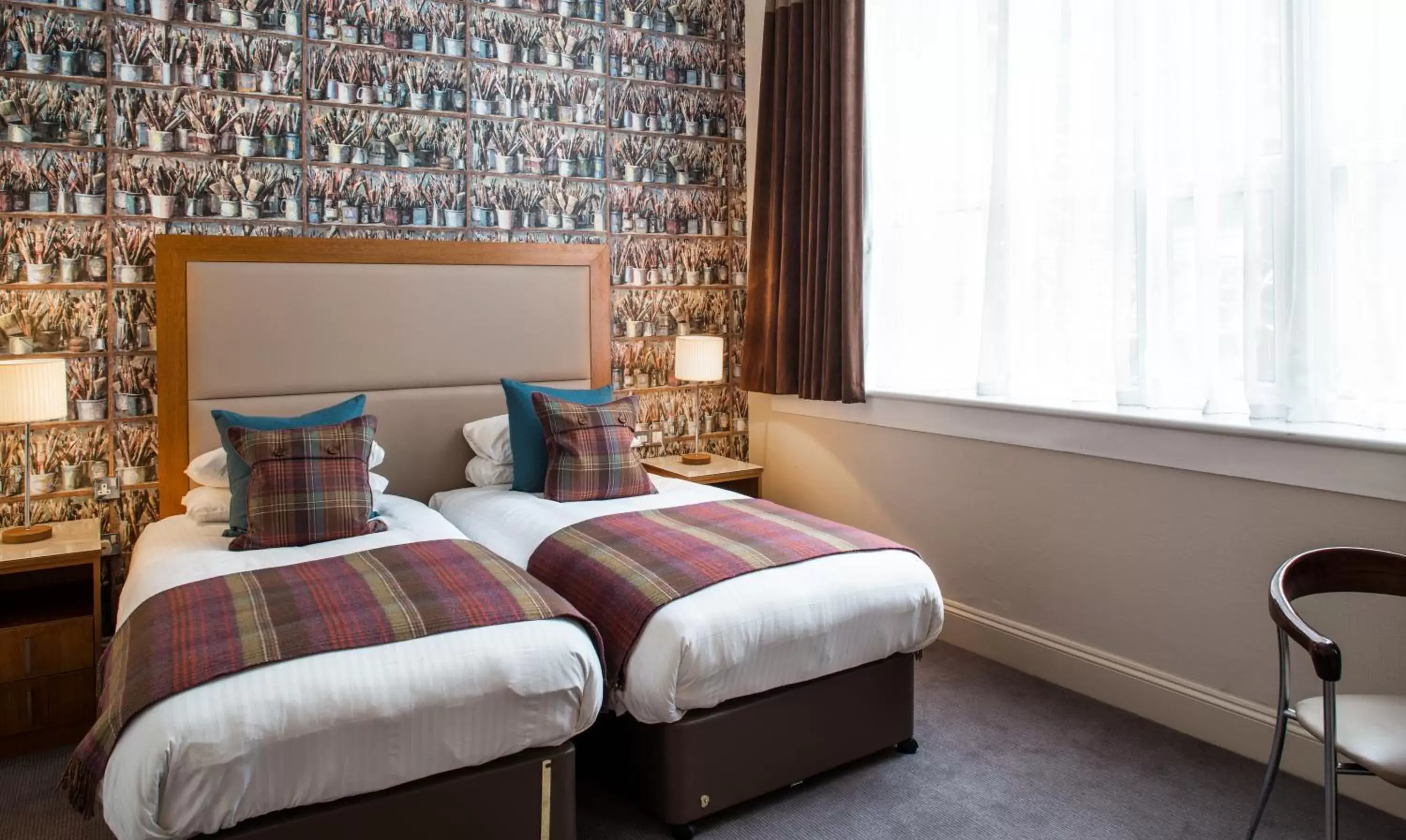 Superior Twin Room in Arthouse Hotel Glasgow Superior Twin Room in Arthouse Hotel Glasgow