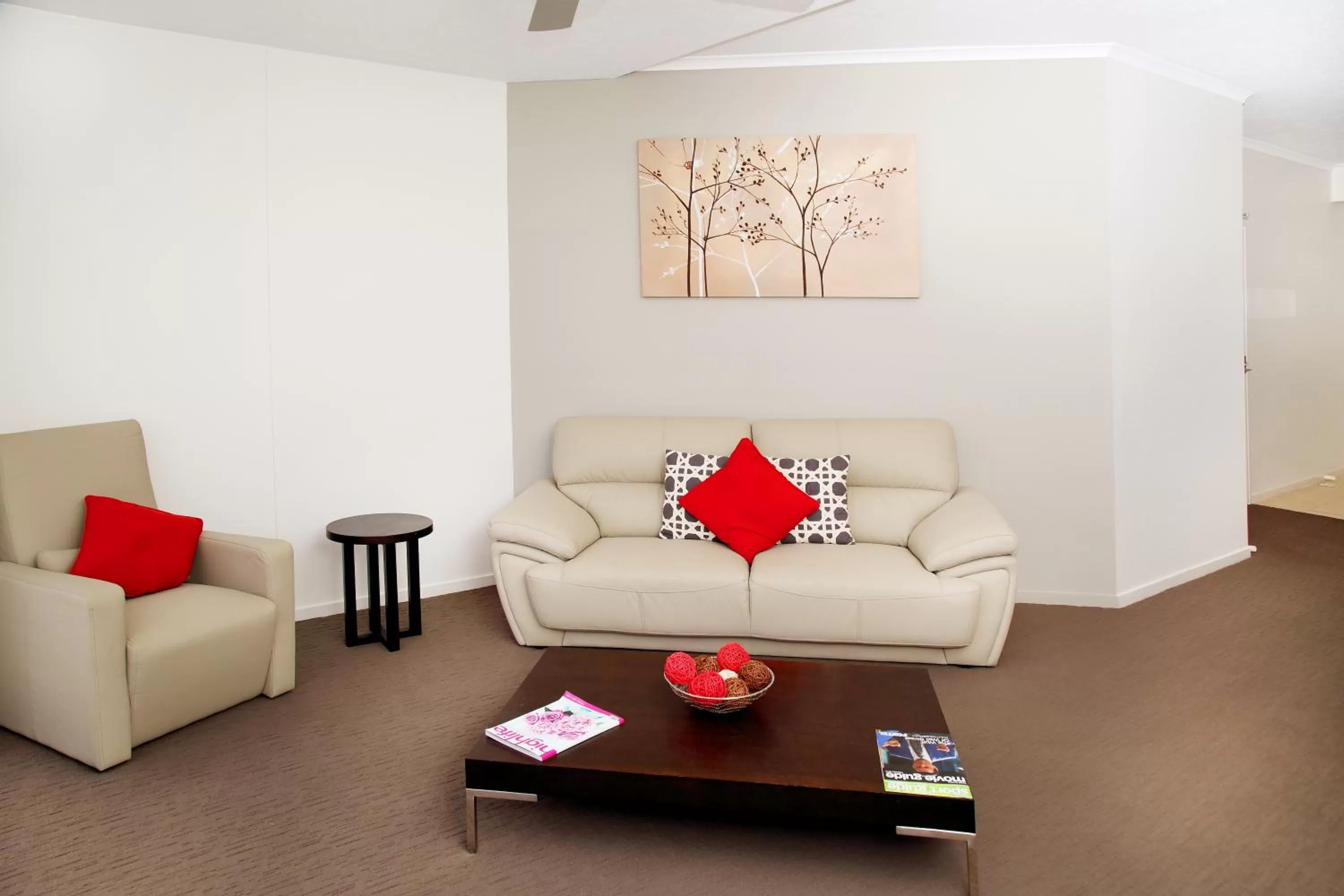 Living room in Toowoomba Central Plaza Apartment Hotel Official