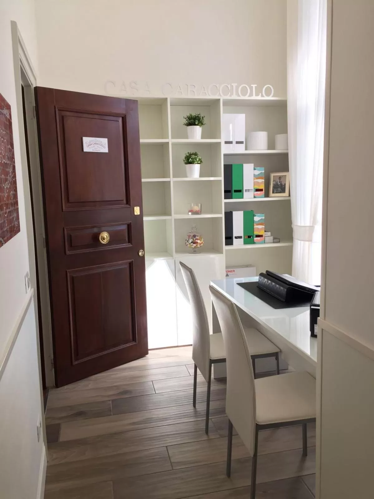 Lobby or reception in B&B Casa Caracciolo