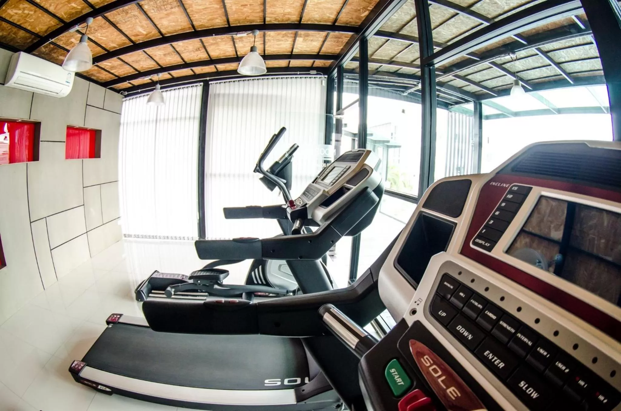 Fitness centre/facilities in Prajaktra Design Hotel