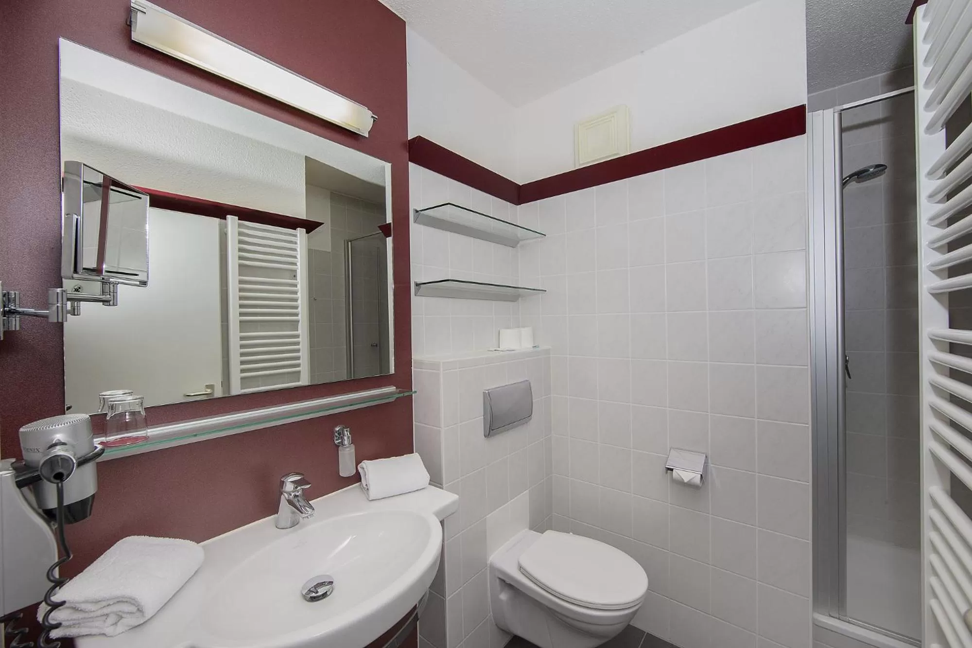 Bathroom in Johannesbad Hotel Phönix