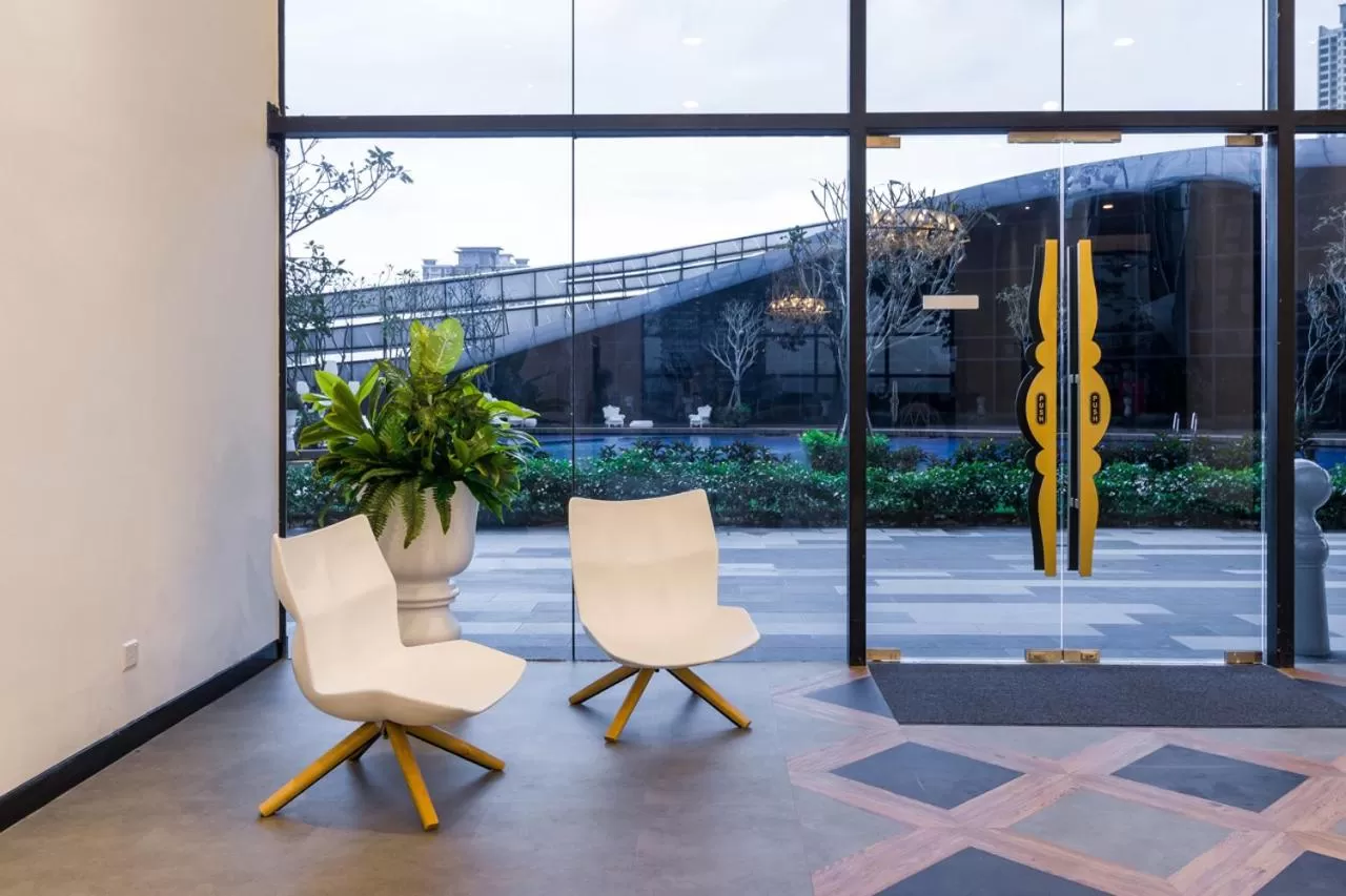 Seating area in Arte Mont Kiara Hotel Suite