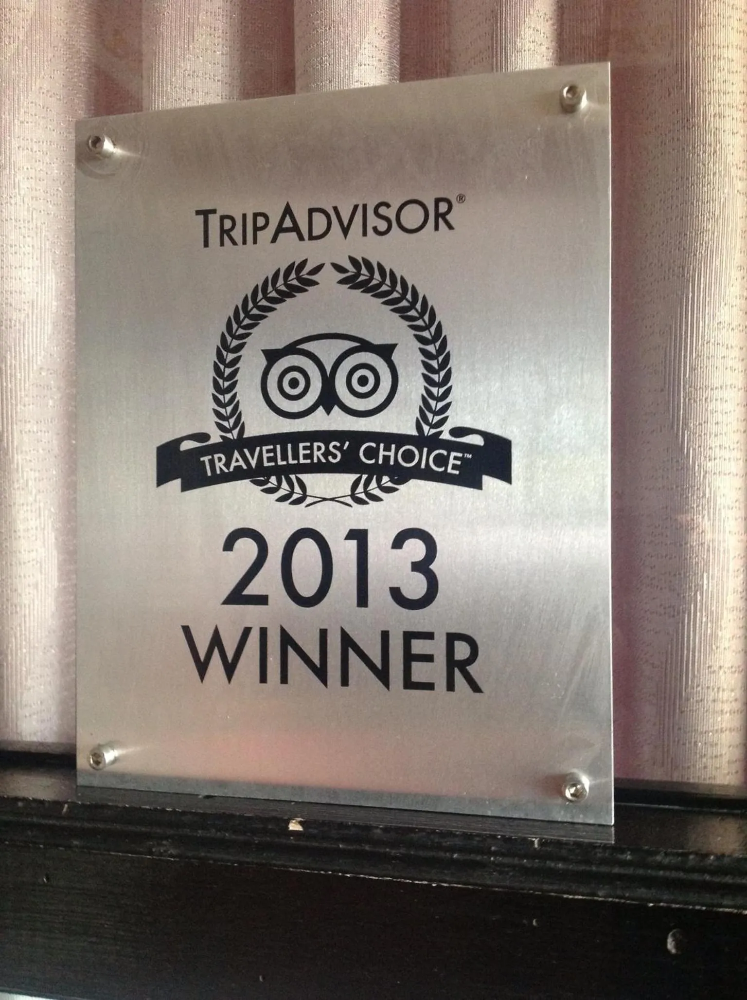 Certificate/Award in Hotel Buddha Land