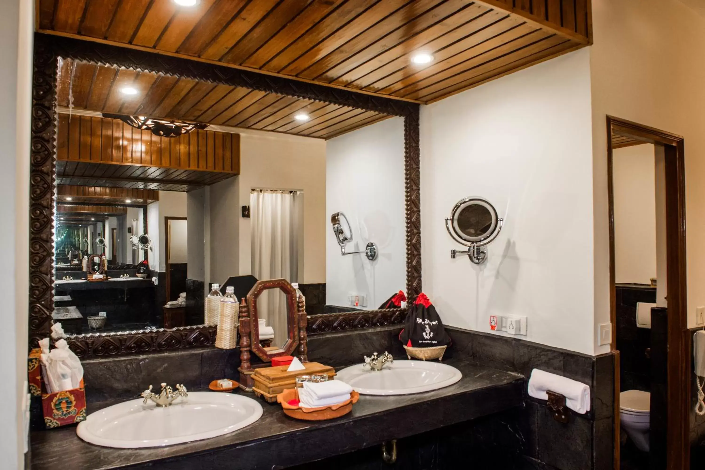 Bathroom in The Dwarika's Hotel