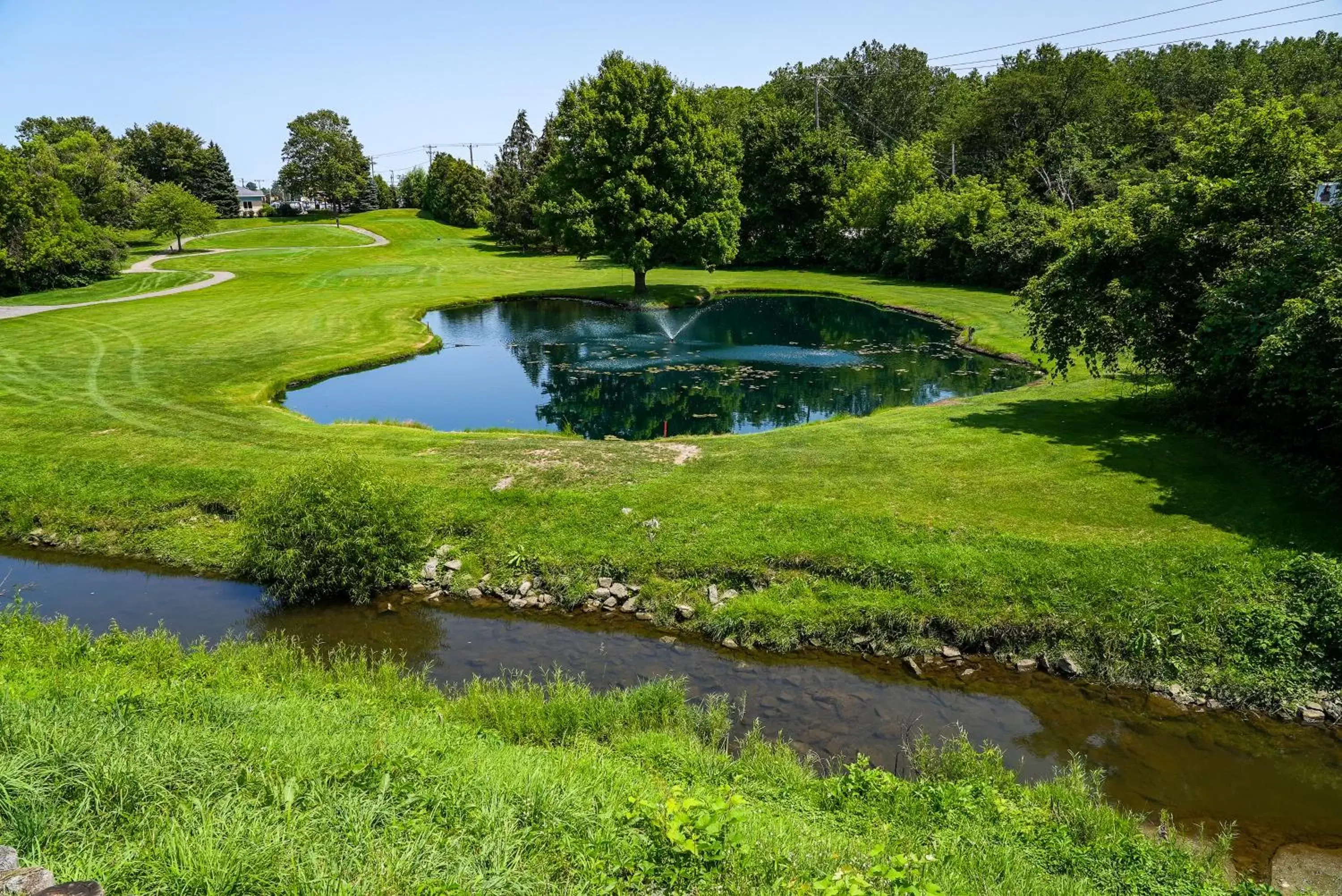 Natural landscape in Sawmill Creek by Cedar Point Resorts