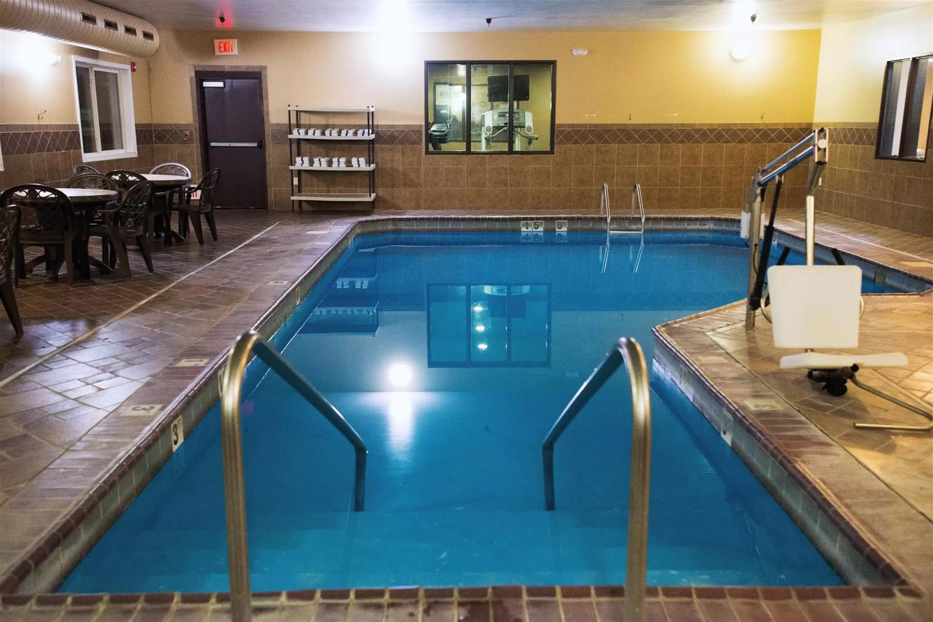 Swimming Pool in Holiday Inn Express Devils Lake, an IHG Hotel