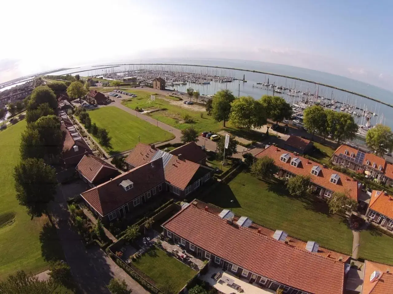 Bird's eye view, Bird's-eye View in Hotel De Lange Jammer