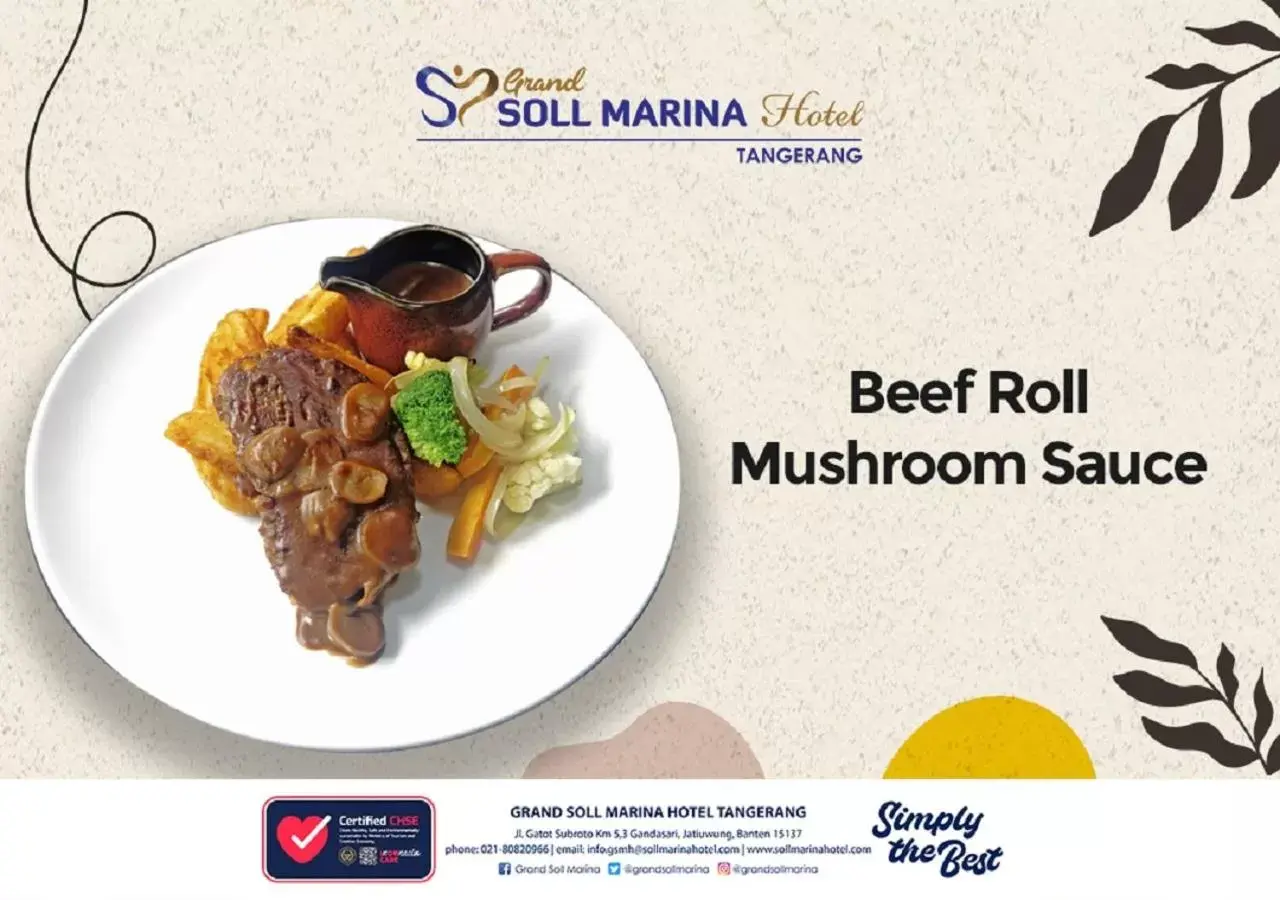 Meals in Grand Soll Marina Hotel