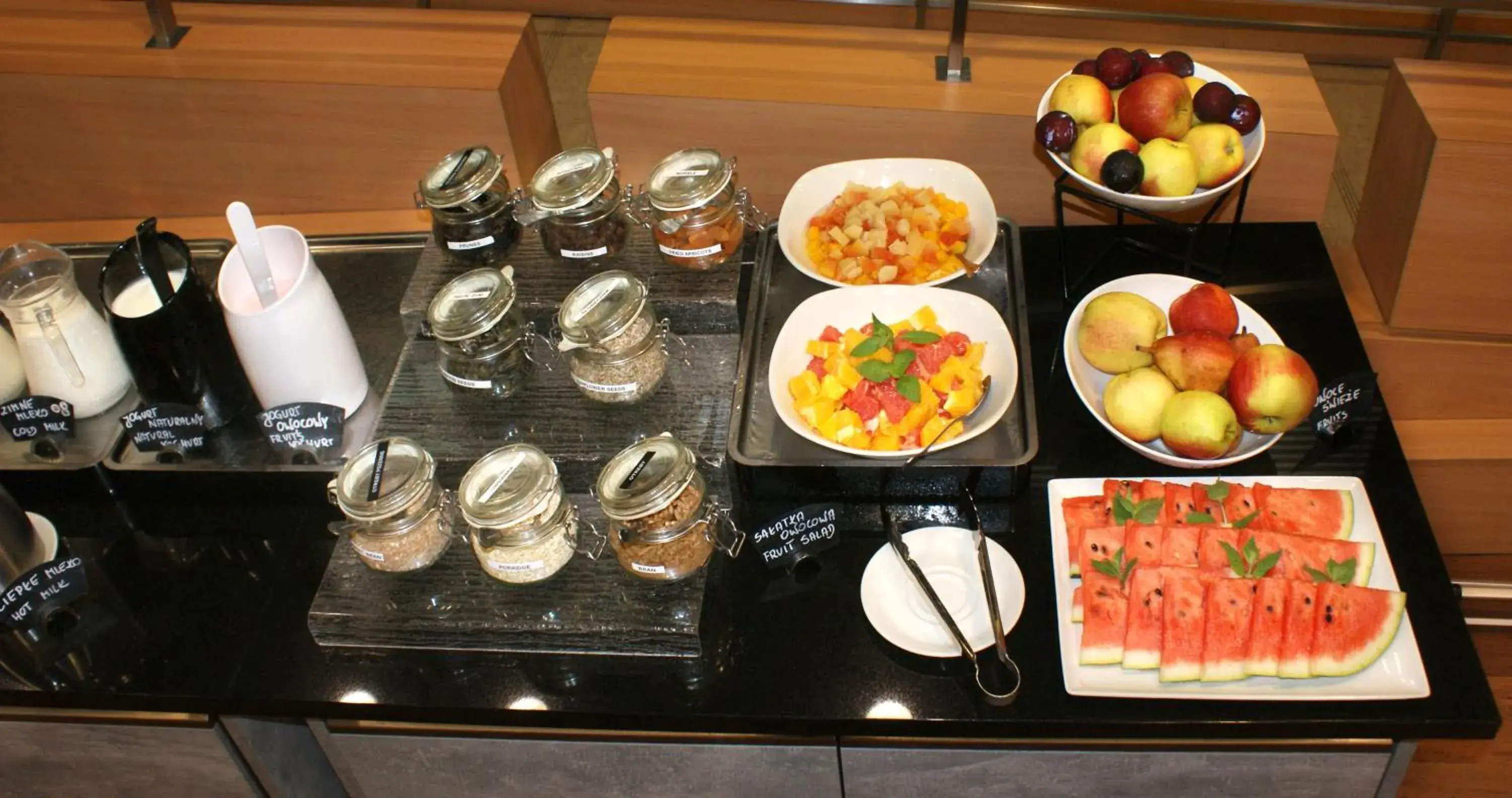 Buffet breakfast in Hotel Felix