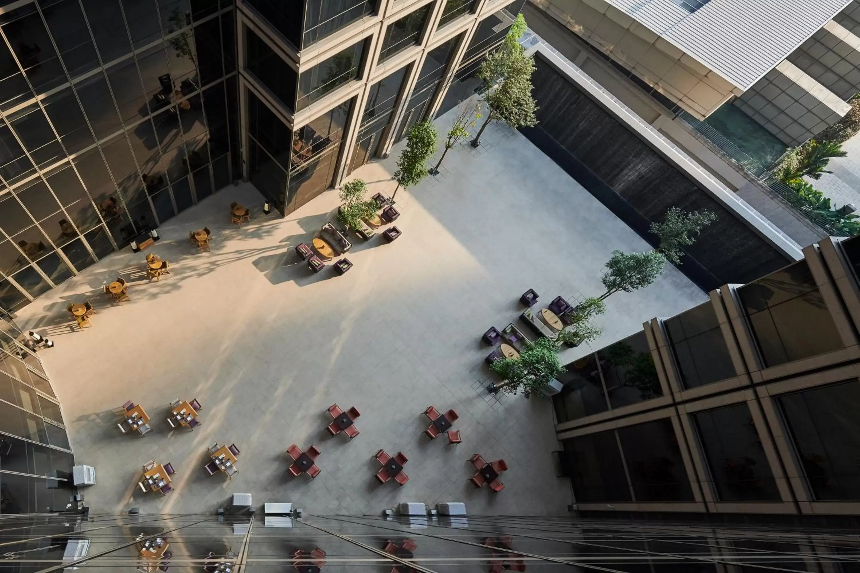 Inner courtyard view in Pavilion Hotel Kuala Lumpur Managed by Banyan Tree