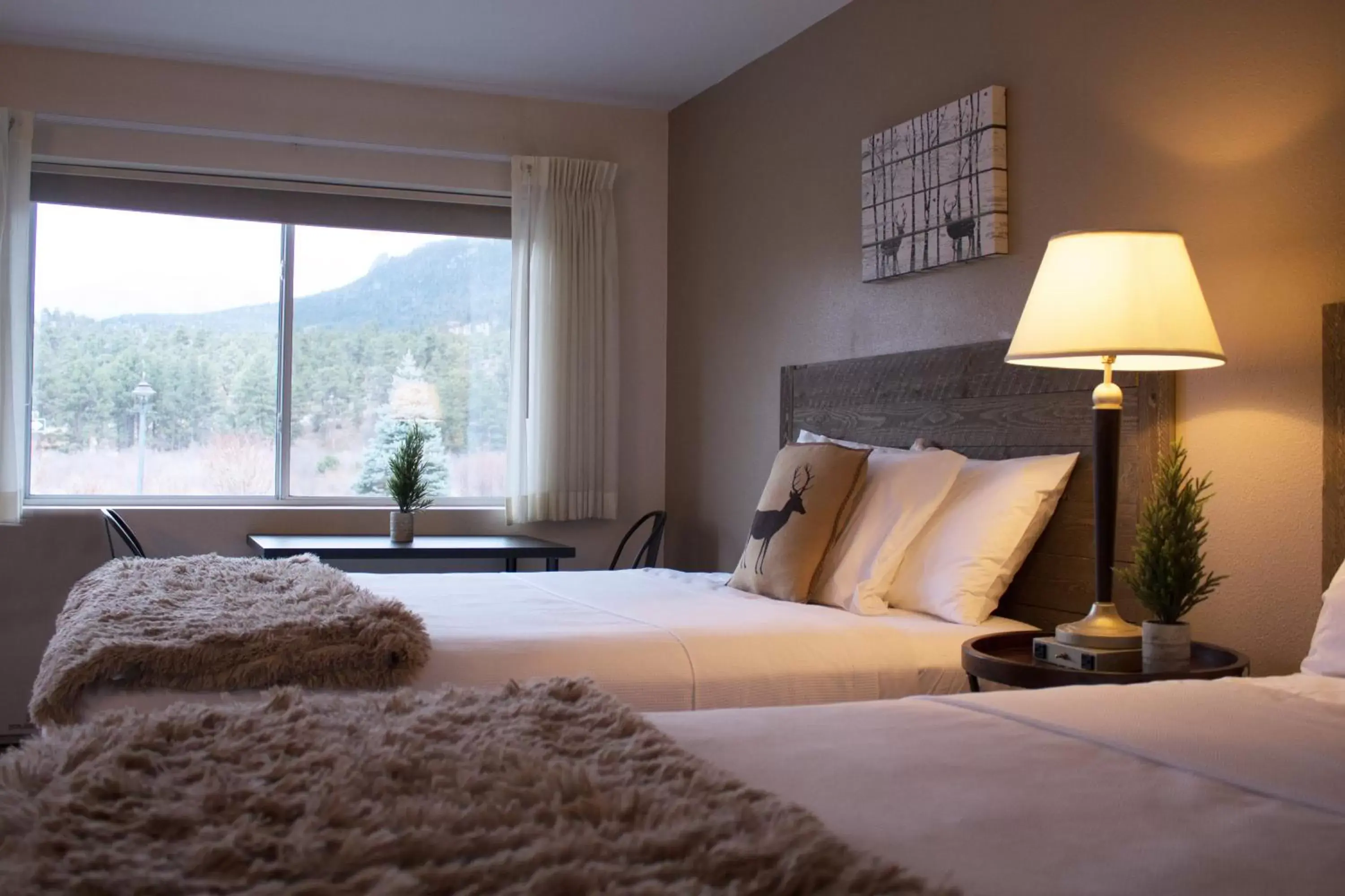 Photo of the whole room, Bed in Alpine Trail Ridge Inn