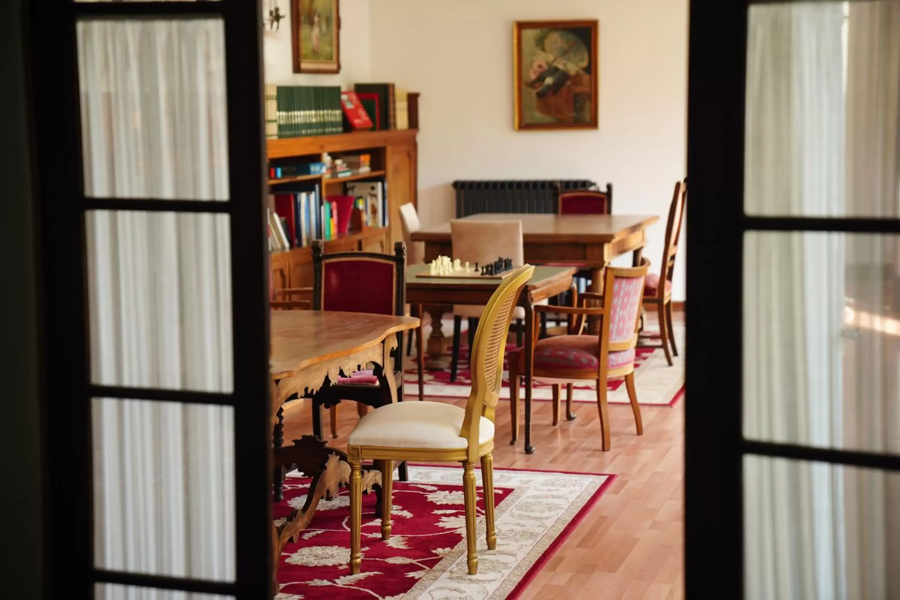 Living room in Angelats Hotel