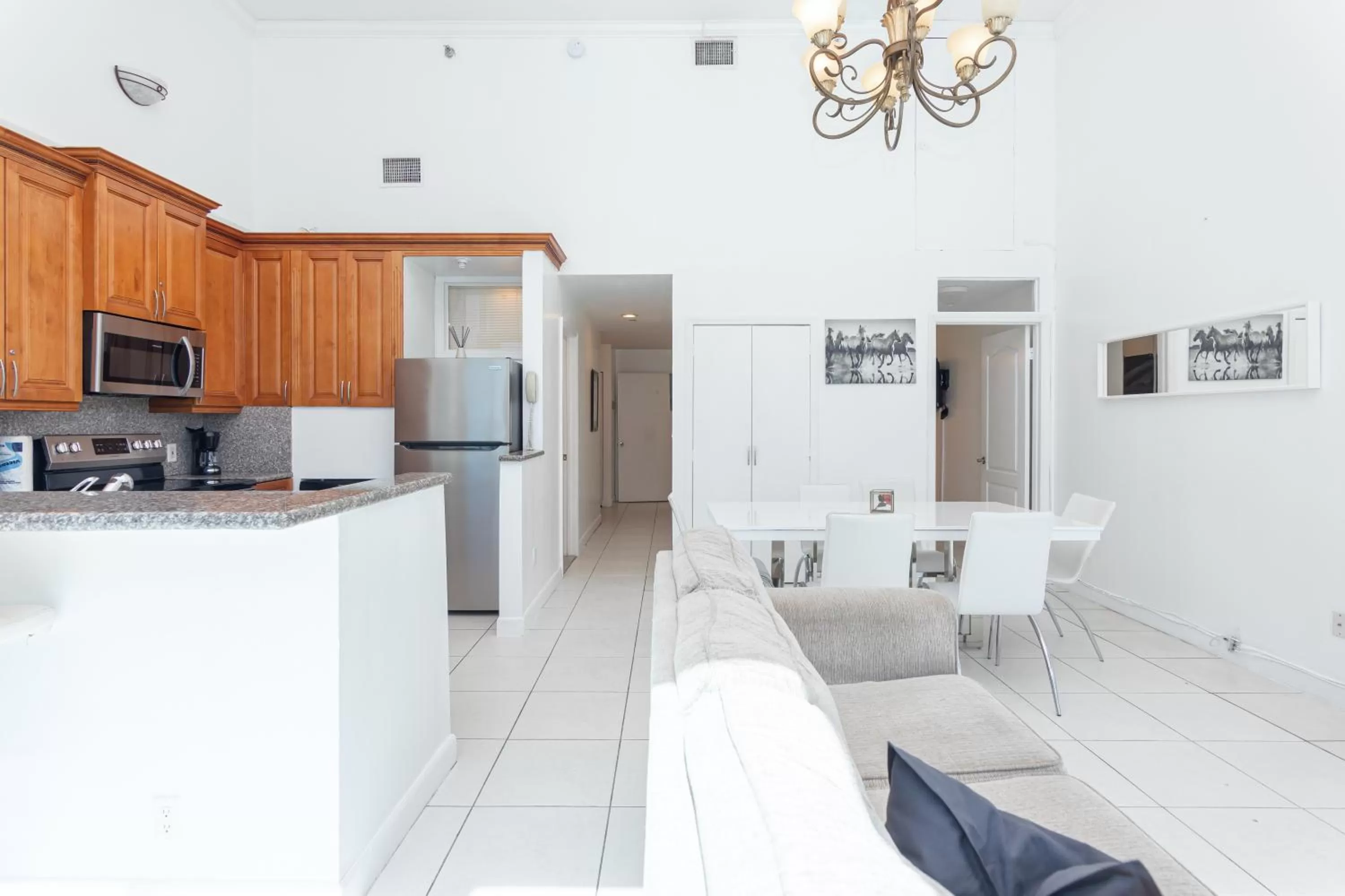 Dining area, Kitchen/Kitchenette in Girasole Rentals