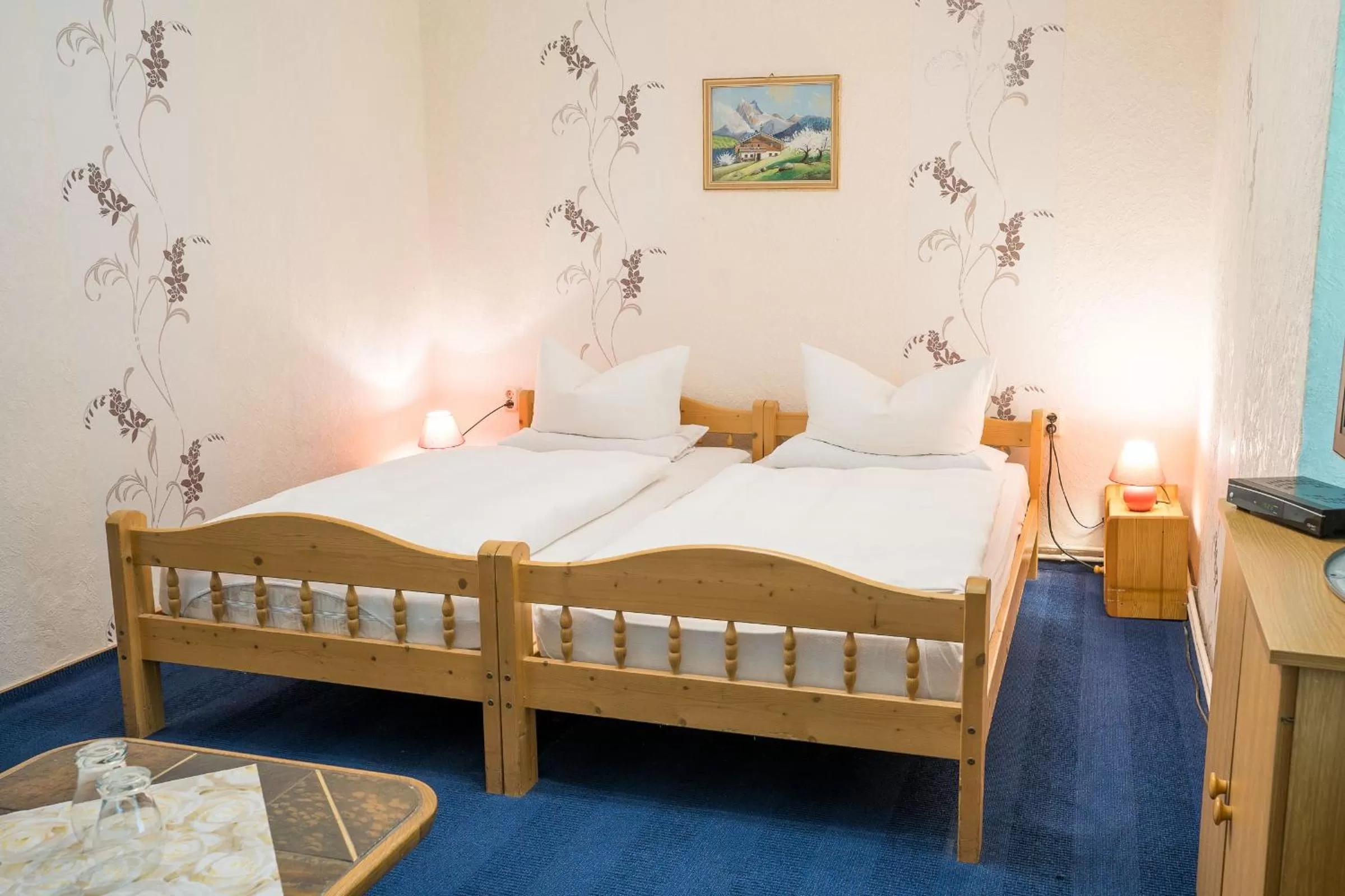 Photo of the whole room, Bed in Waldgaststätte Sennhütte