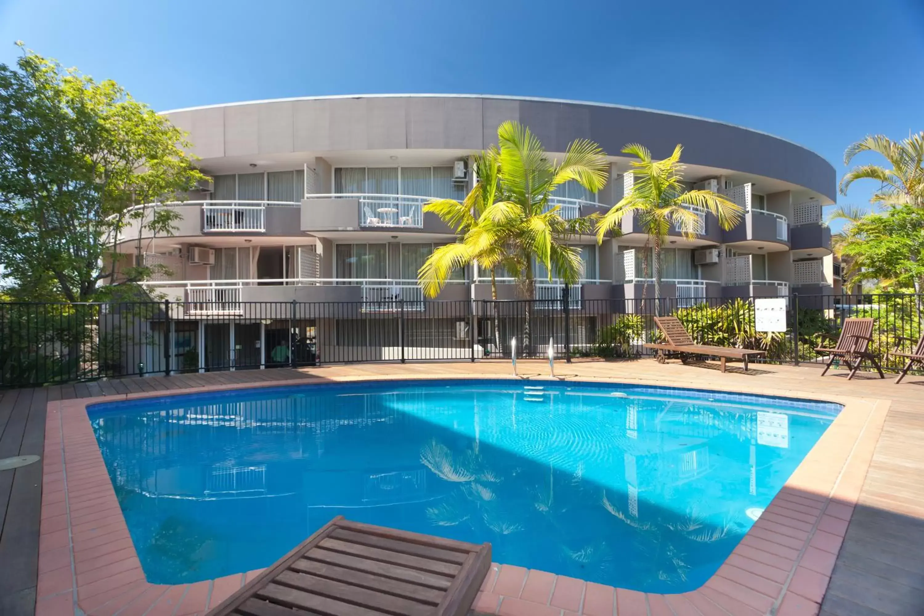 Pool view, Property Building in The Wellington Apartment Hotel
