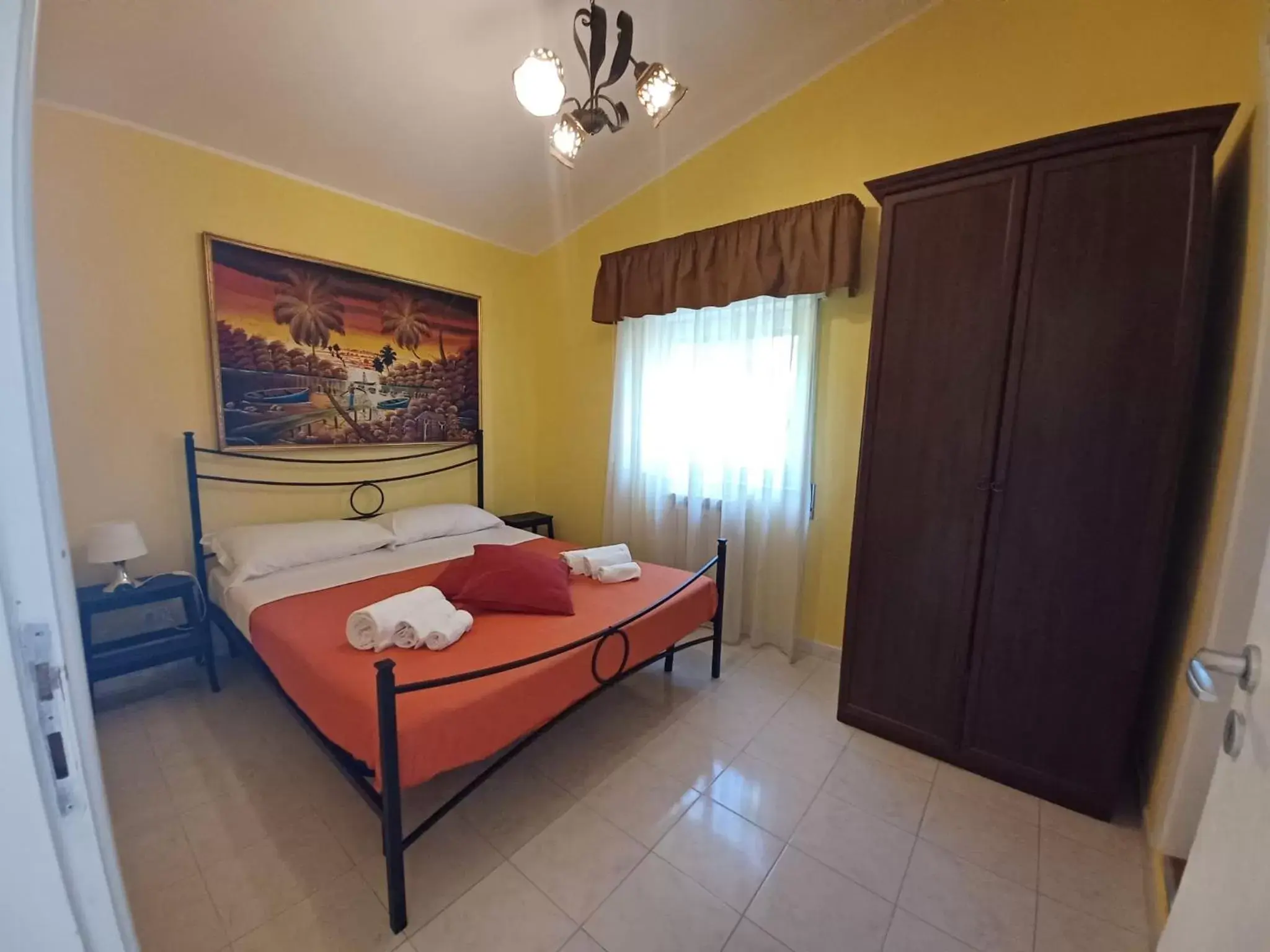 Bedroom, Bed in Villa Nadira