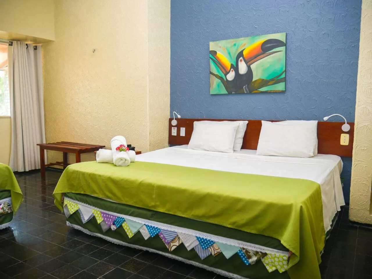 Bed in Marbello Ariau Hotel