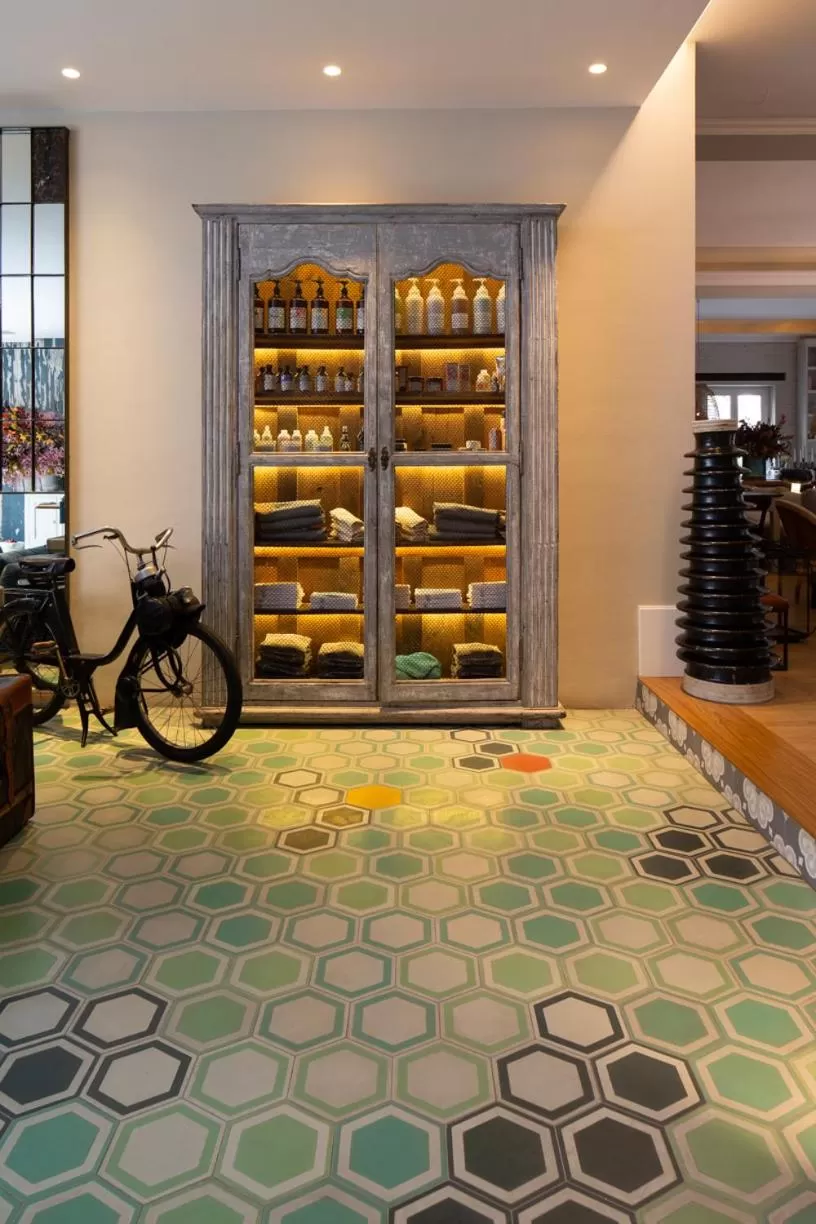 Seating area in Hotel Blu di Te