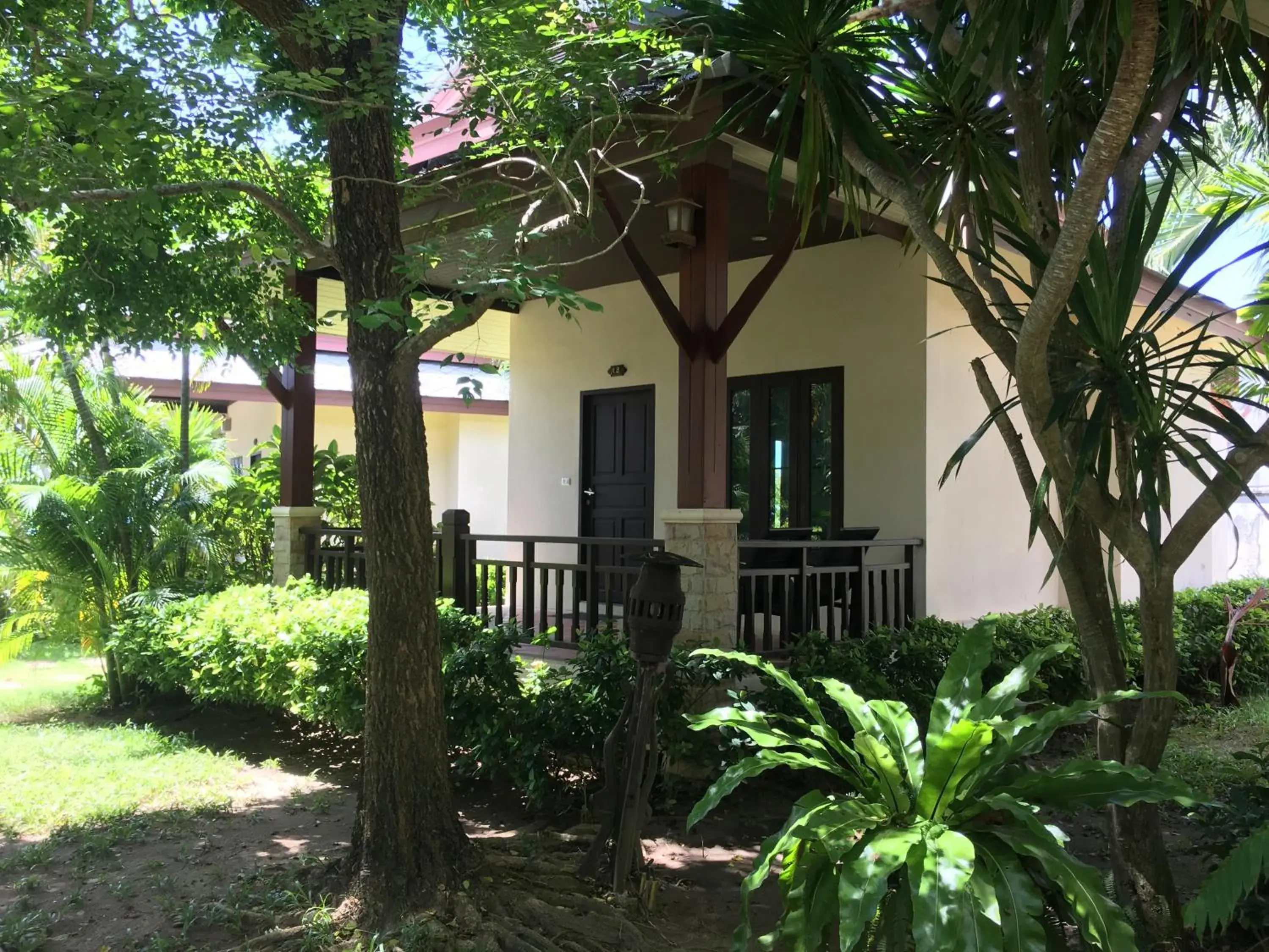 Garden view, Property Building in Grand Manita Beach Resort