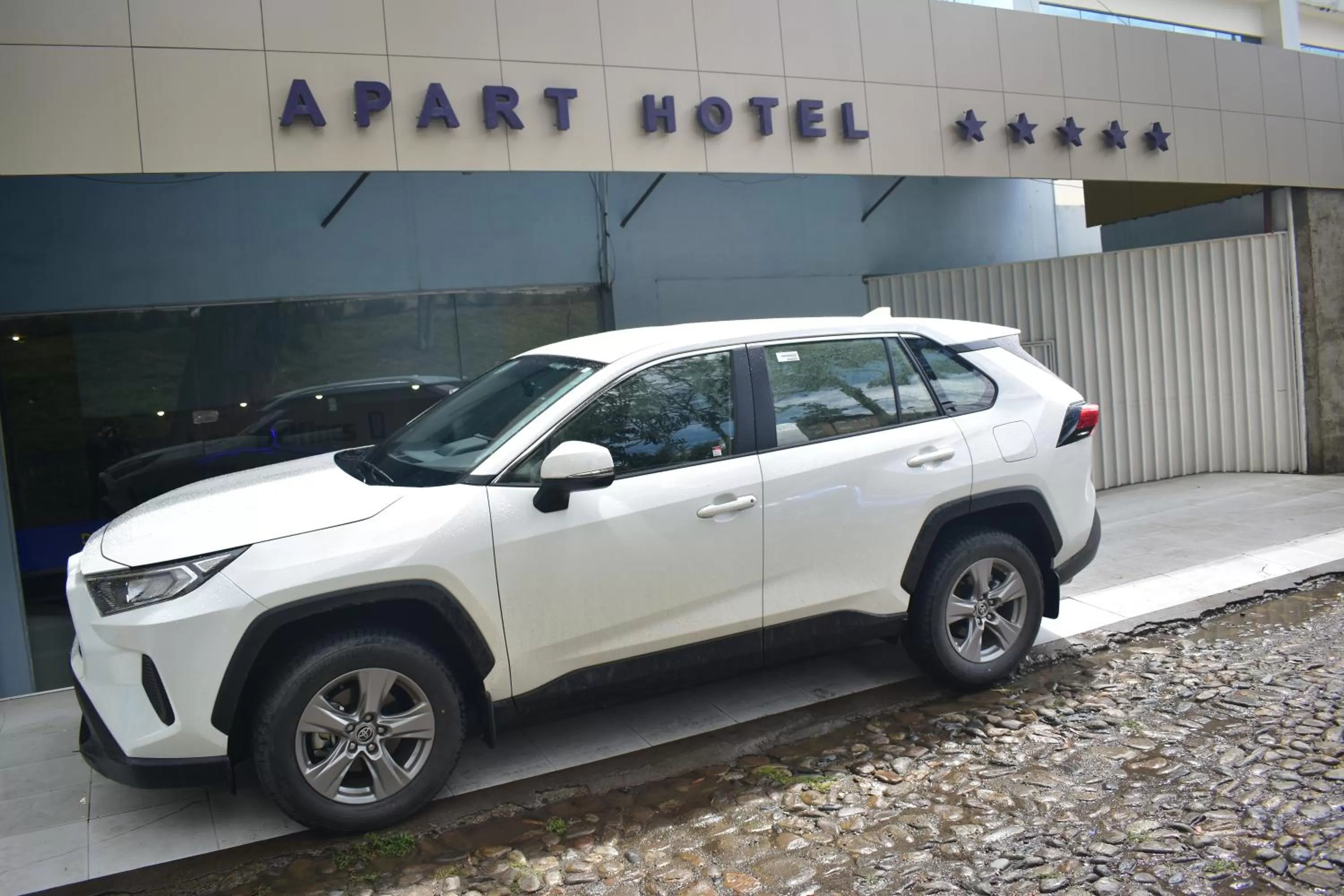 Facade/entrance in Delfines Apart Hotel