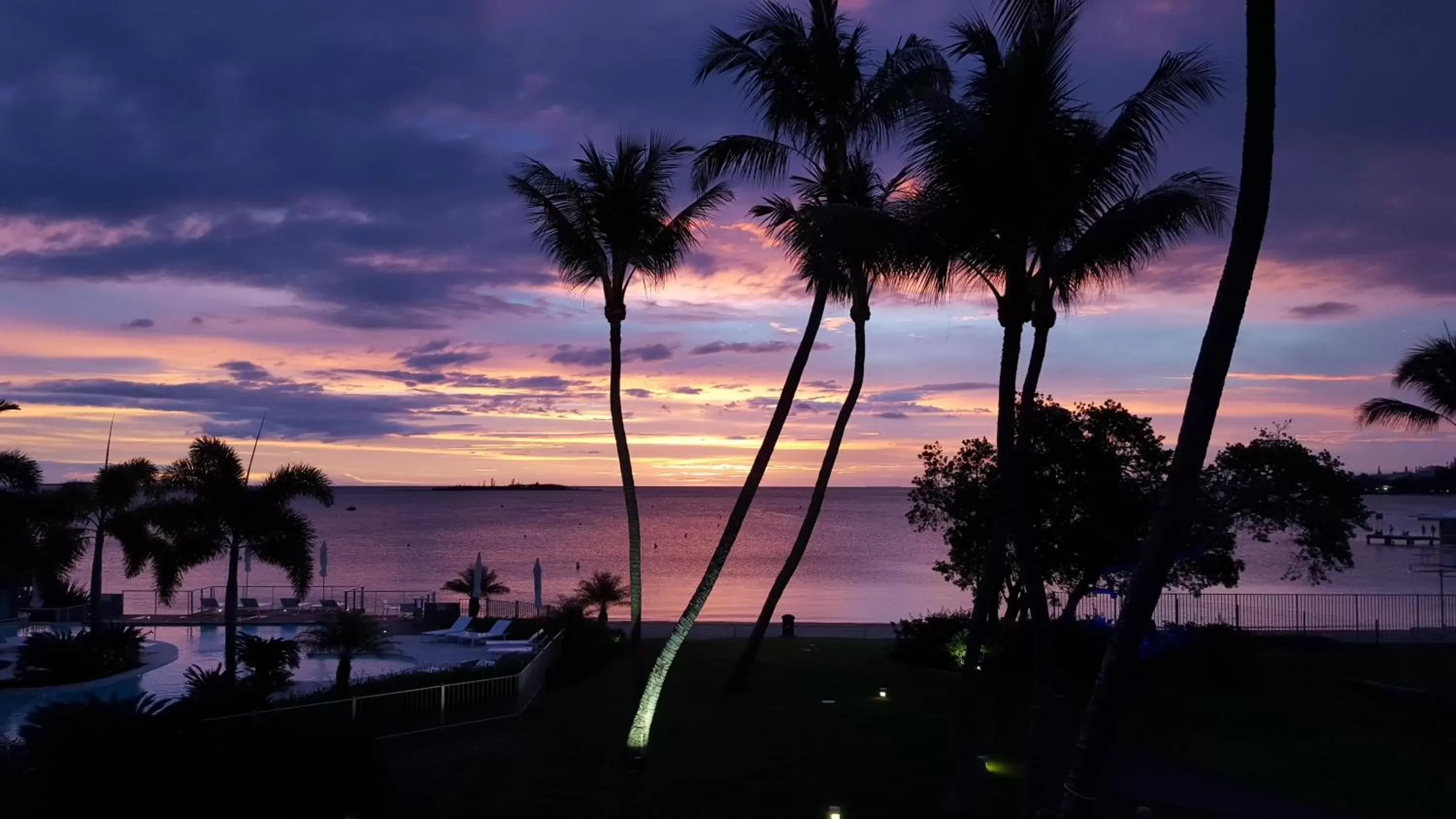 Sea view in Chateau Royal Beach Resort & Spa, Noumea