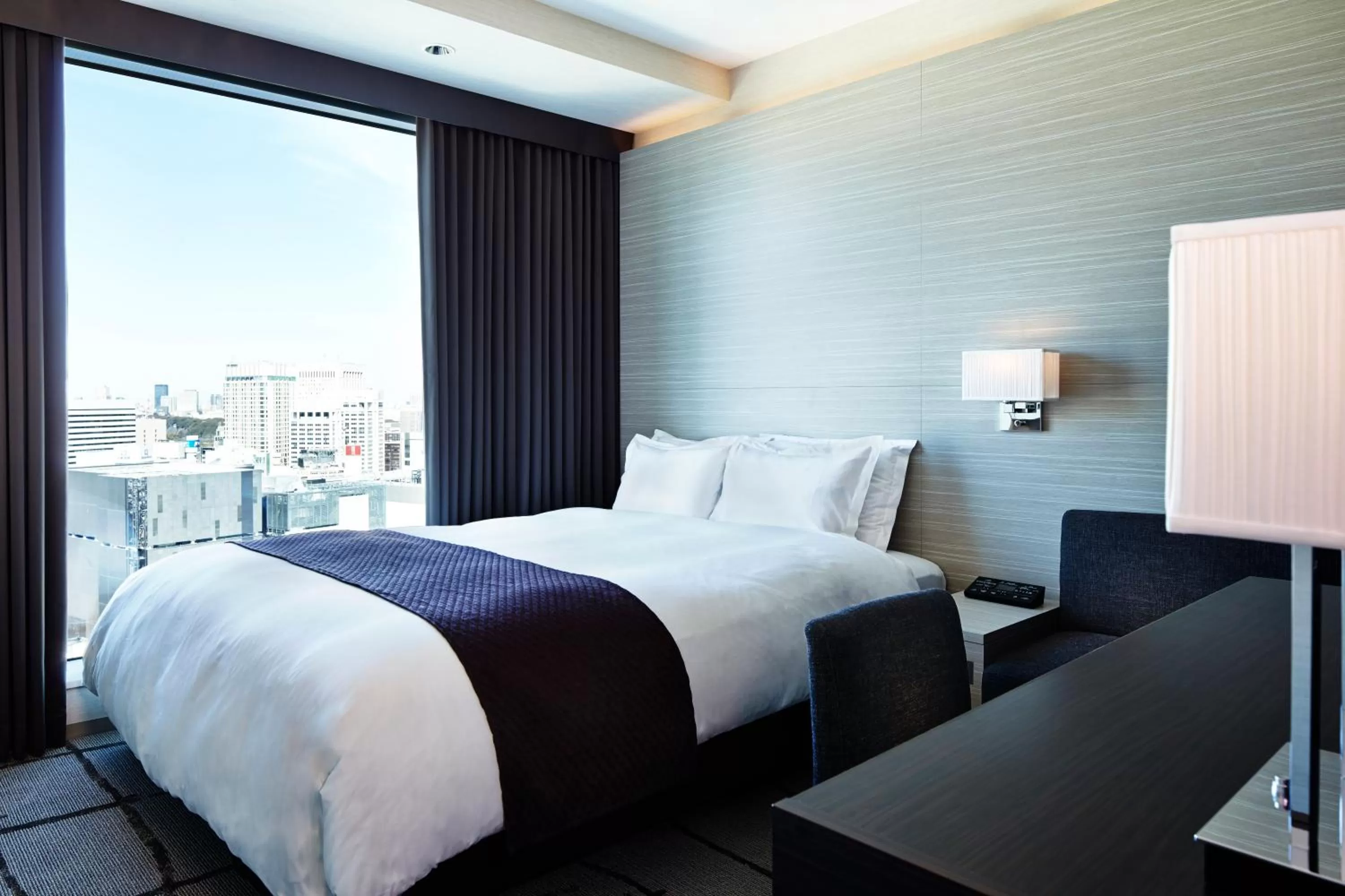 Bed in Mitsui Garden Hotel Ginza Premier