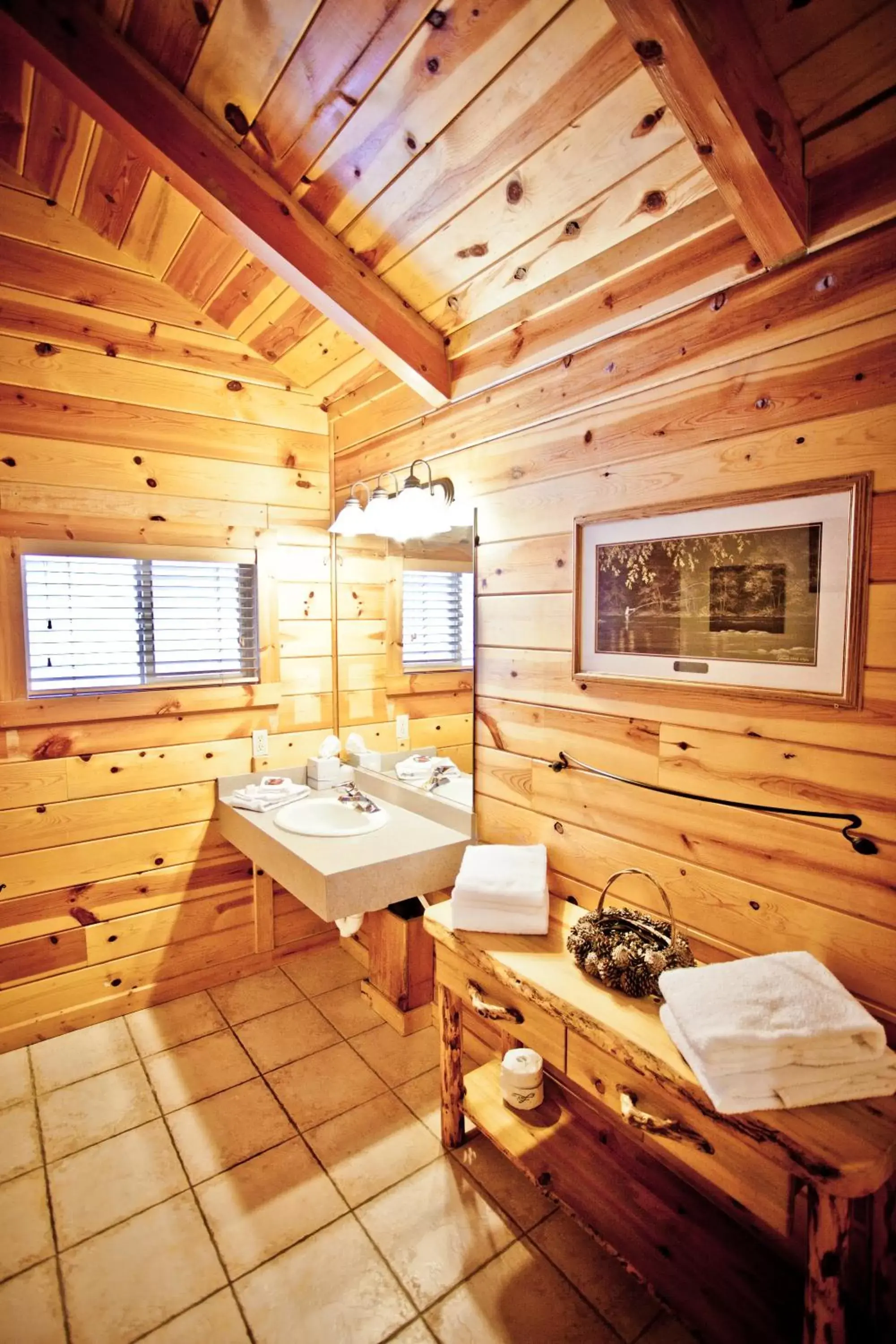 Bathroom in Alaskan Inn and Spa