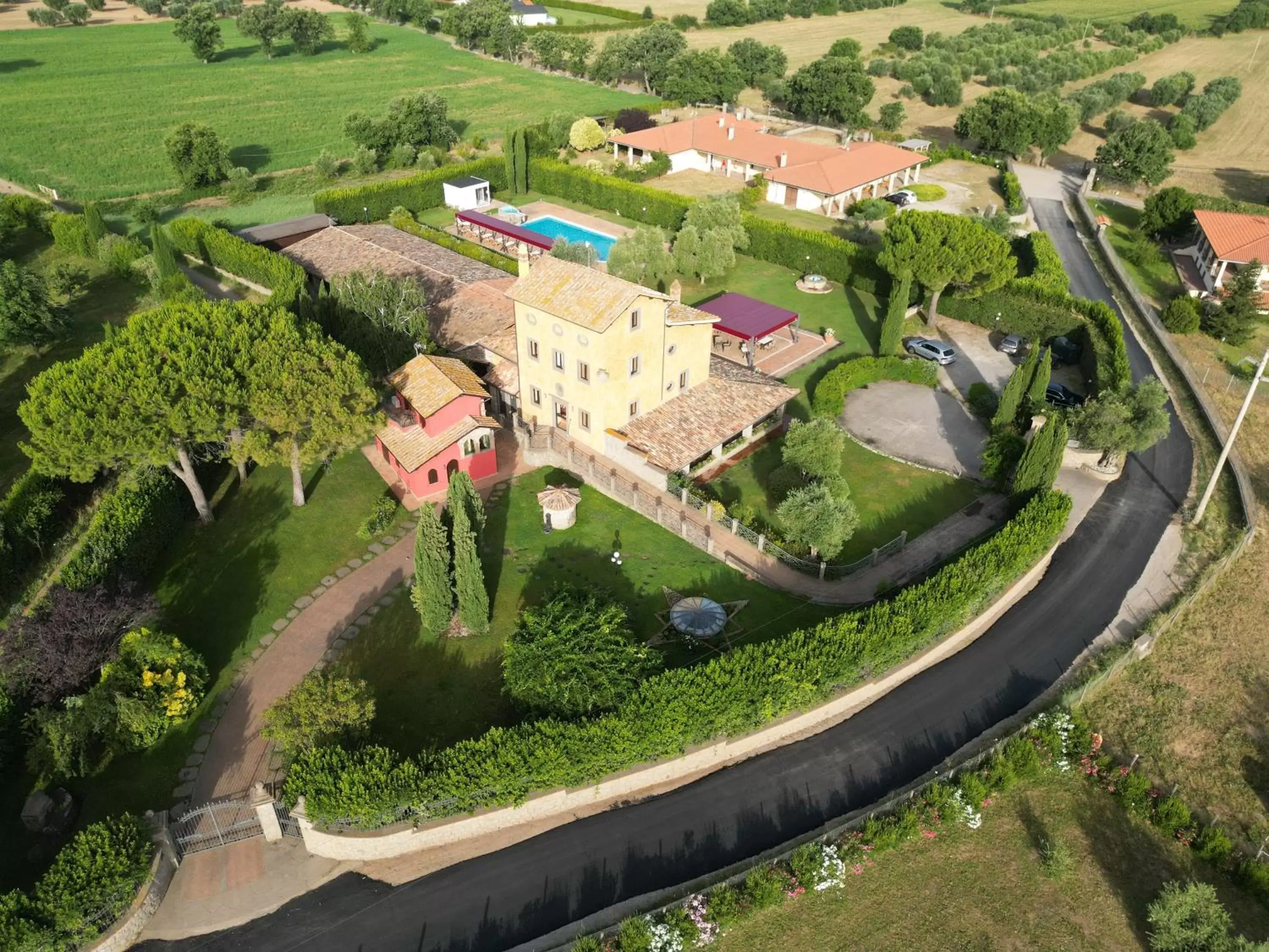 Bird's-eye View in Relais Santa Caterina Hotel