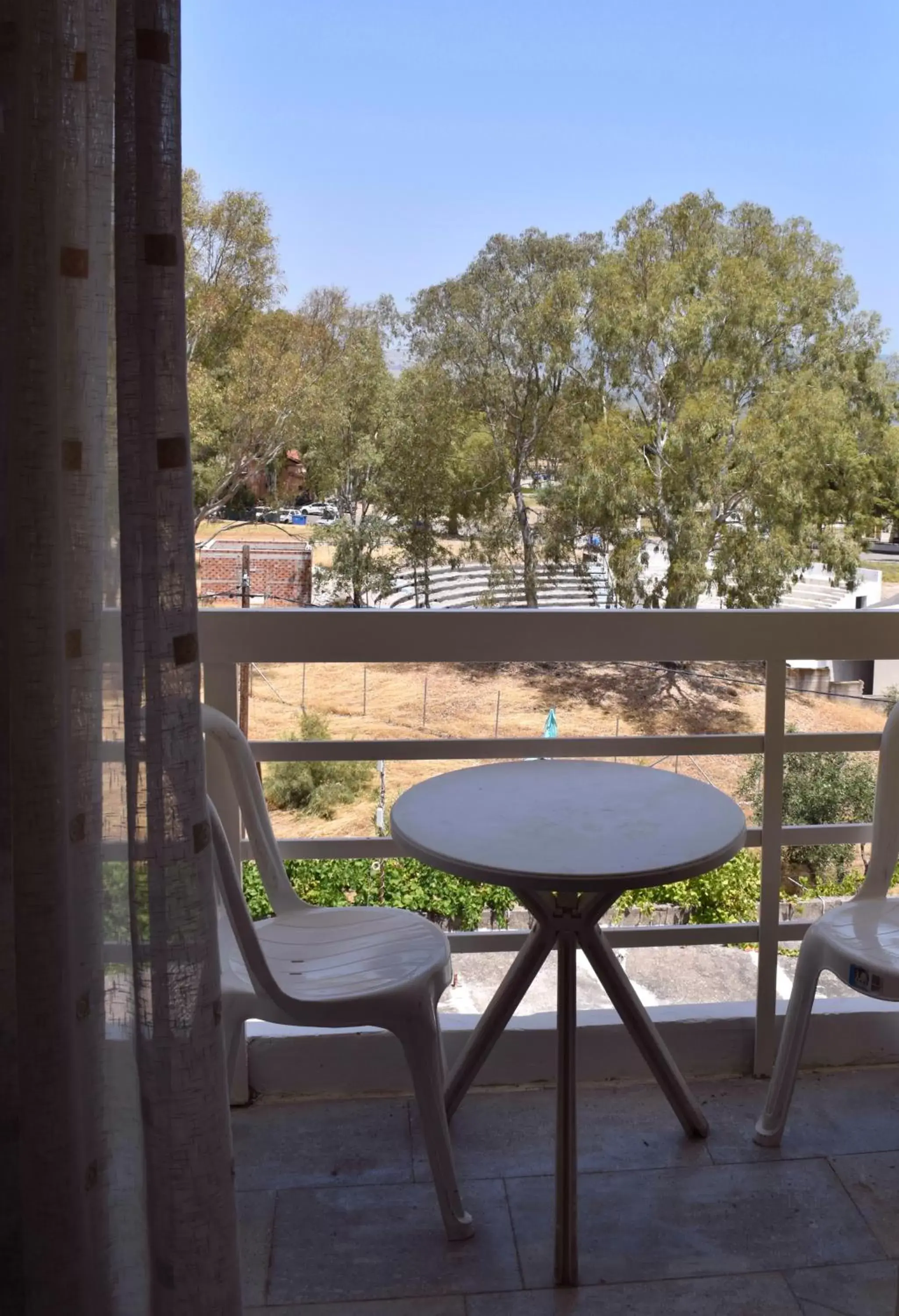 Balcony/Terrace in Hotel Theoxenia