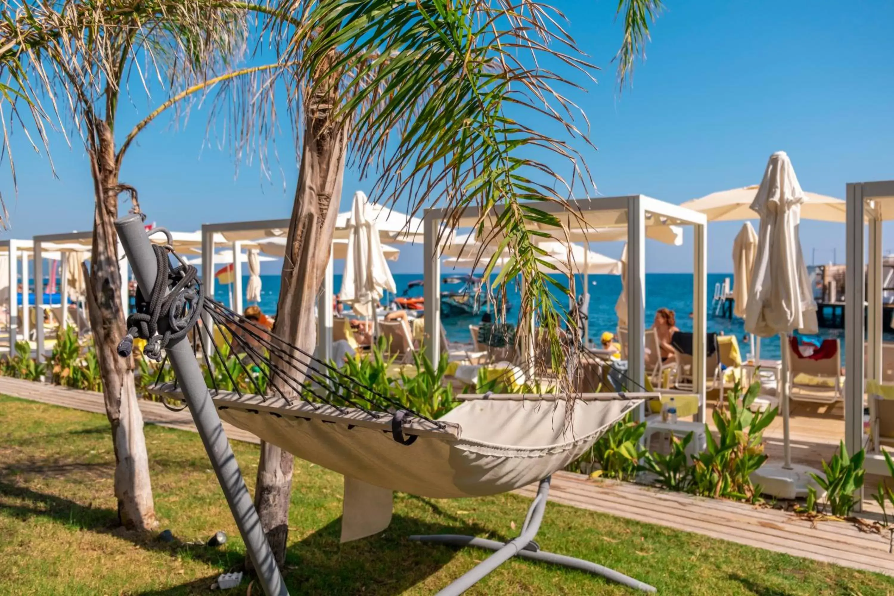 Beach in DoubleTree By Hilton Antalya-Kemer