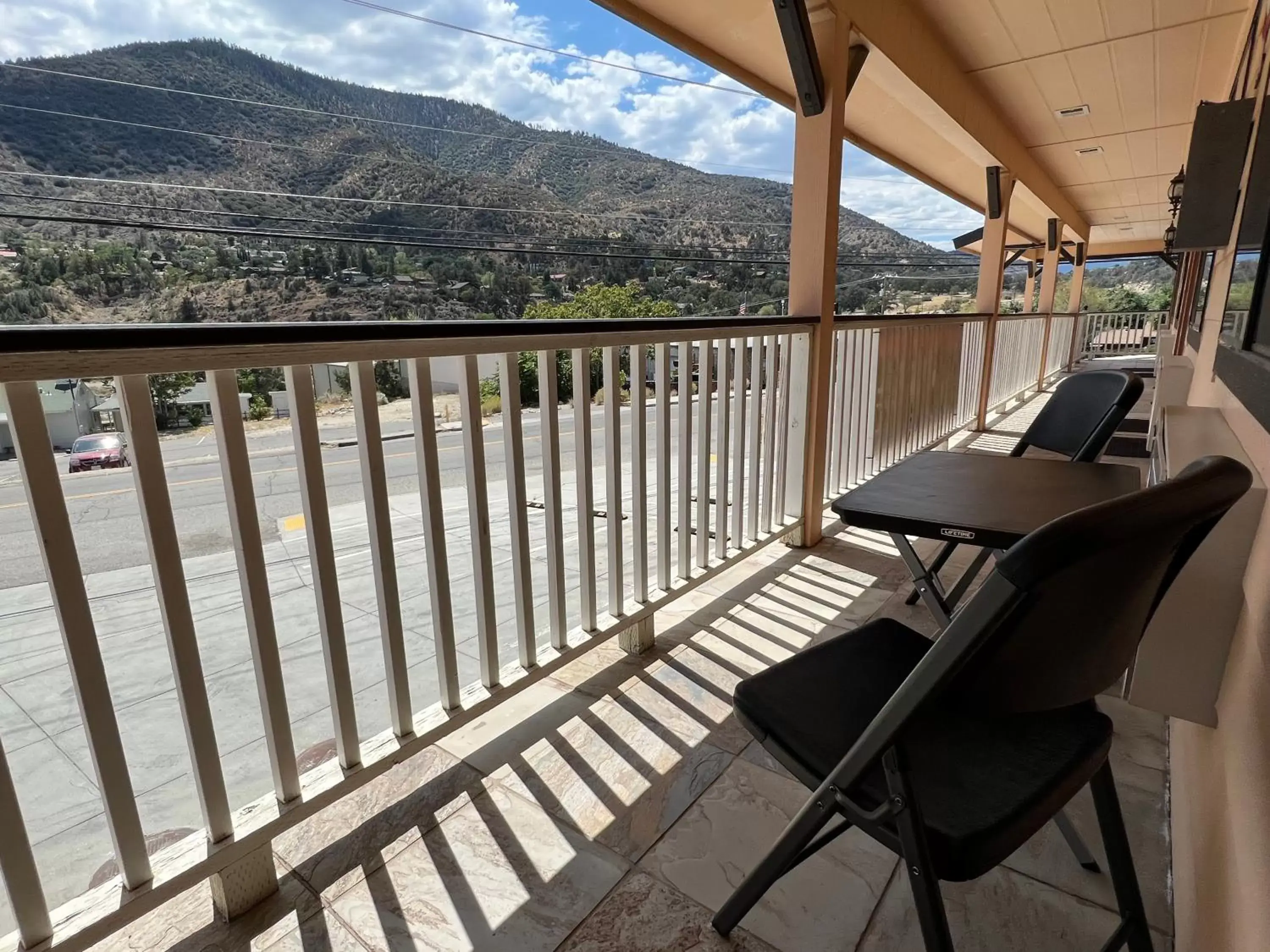 Balcony/Terrace in Frazier View Motel