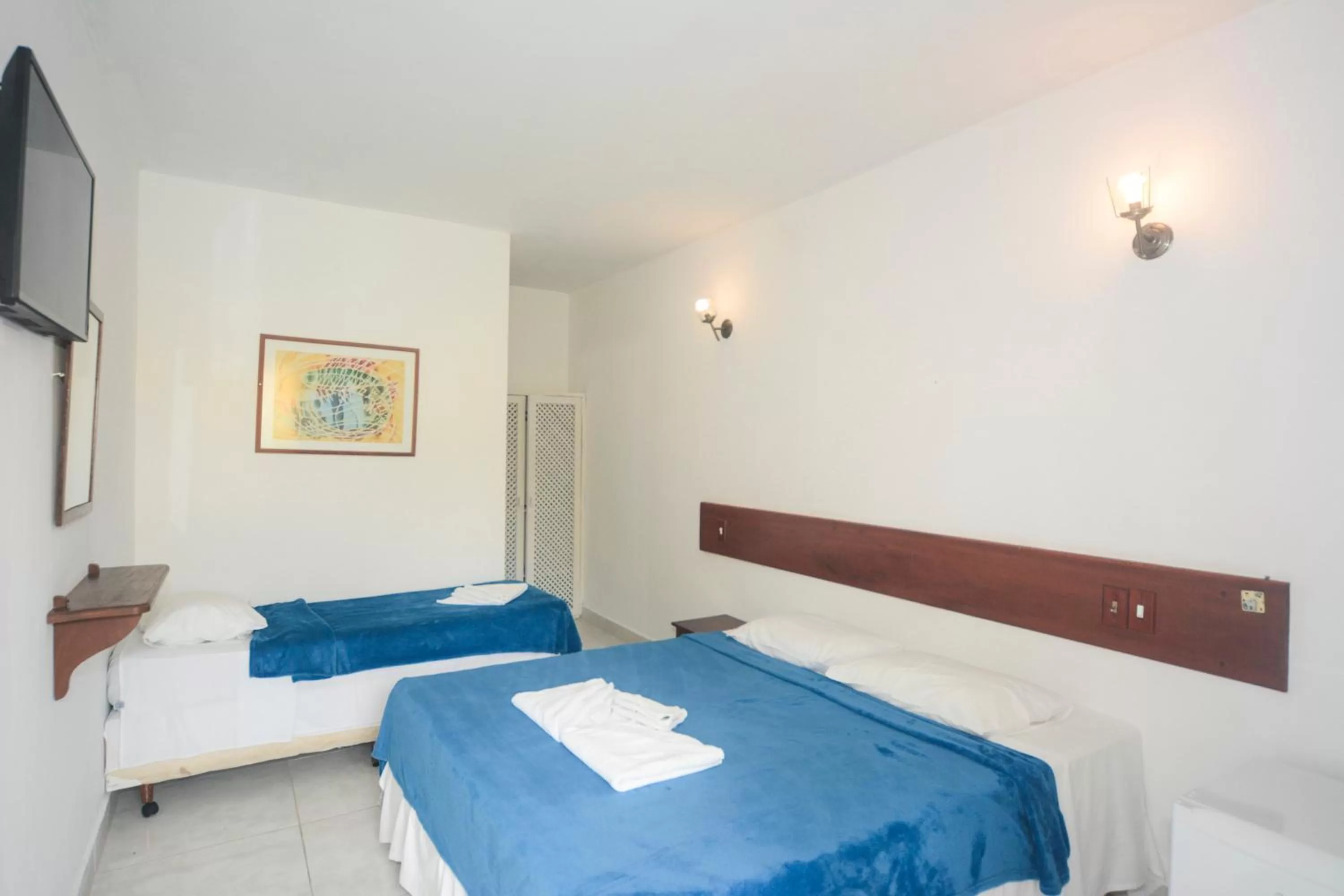 Decorative detail, Bed in Pousada Estrela de Paraty