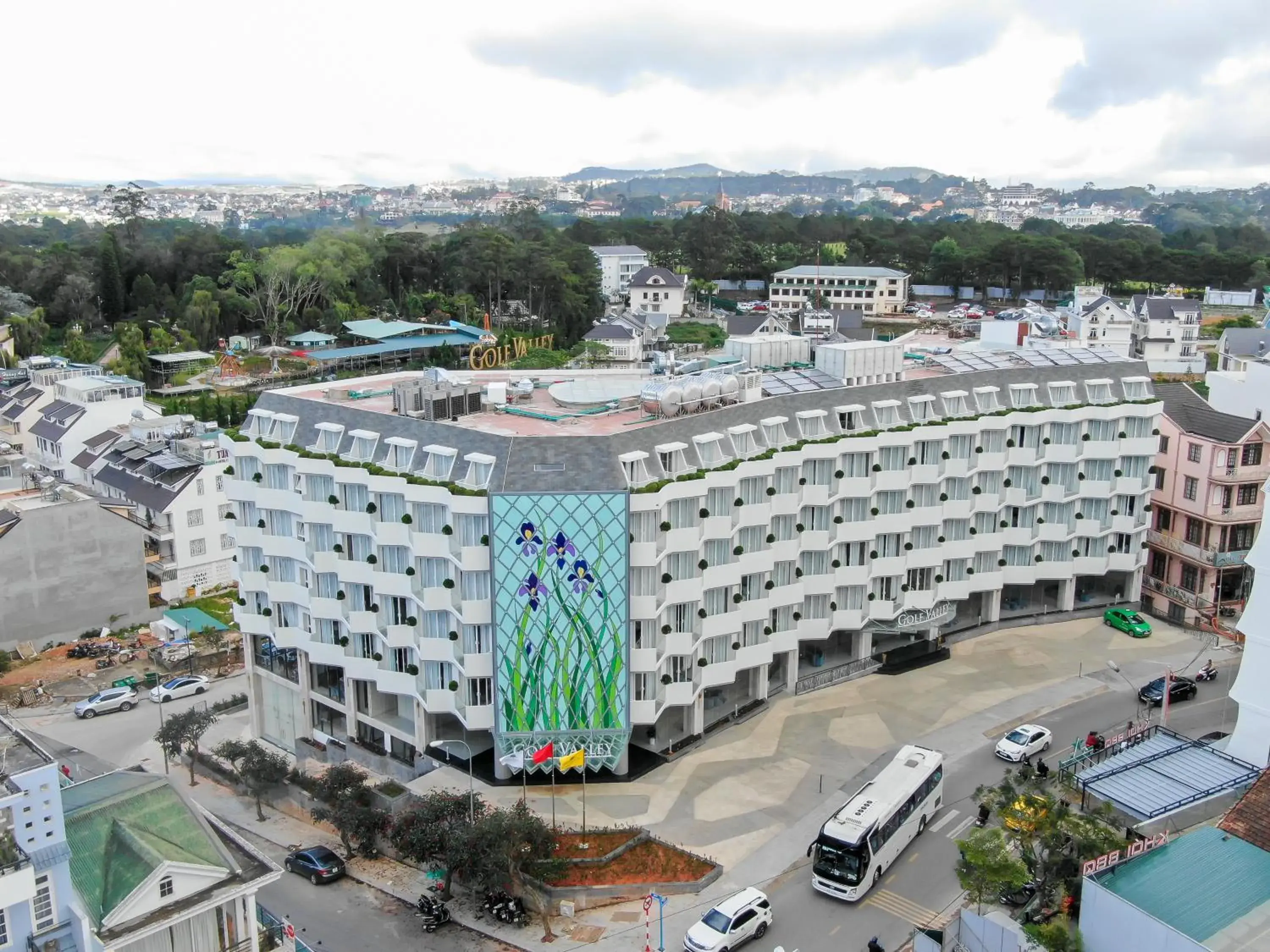 Property building, Bird's-eye View in Golf Valley Hotel