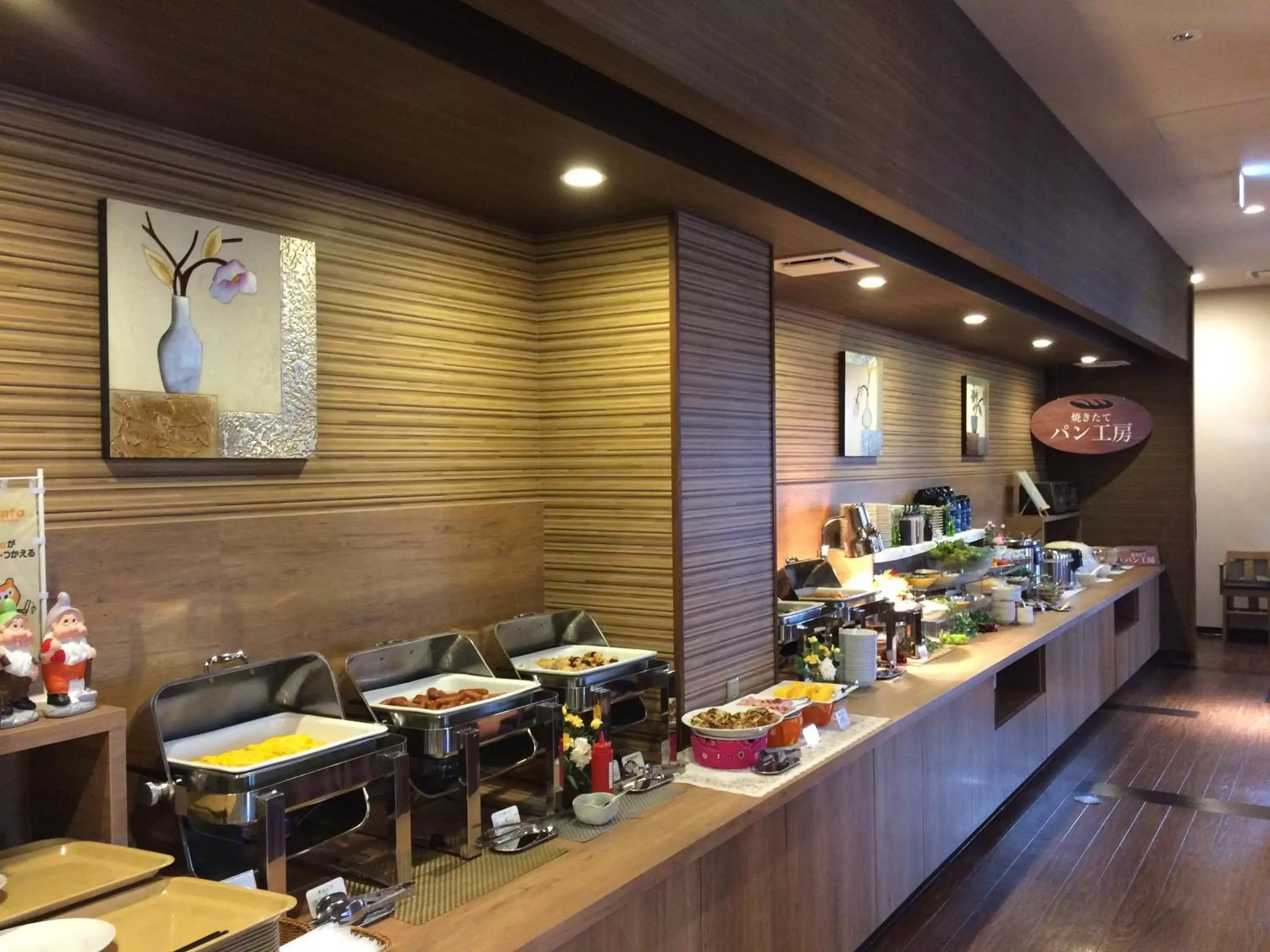 Buffet breakfast, Restaurant/Places to Eat in Hotel Route Inn Annaka