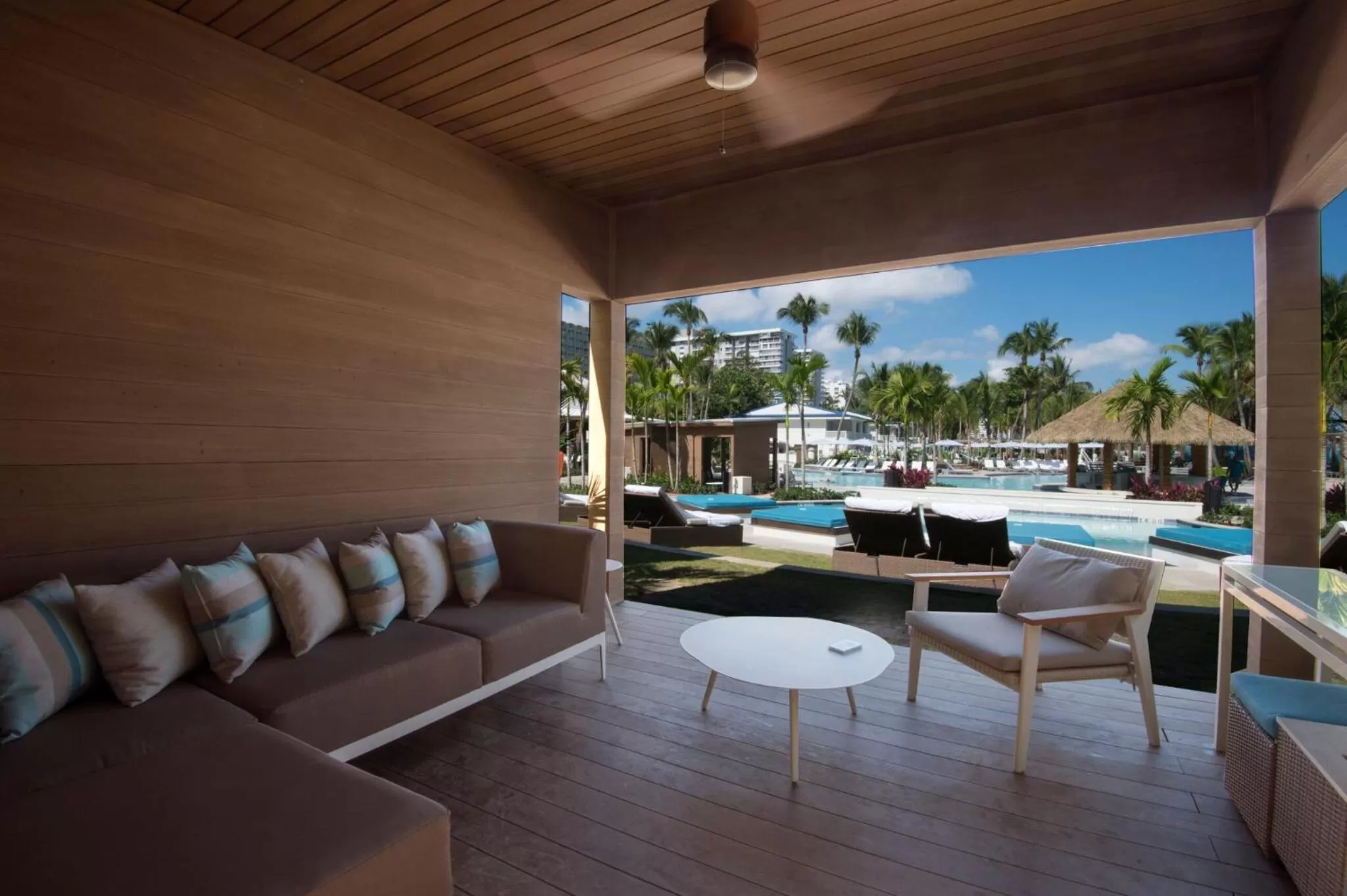 Patio in Fairmont El San Juan Hotel