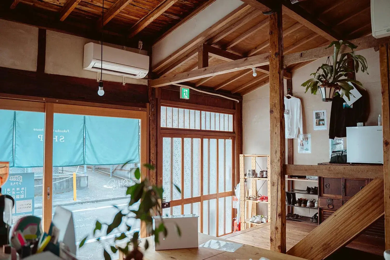 Communal lounge/ TV room in Fukuoka Guesthouse SHIP