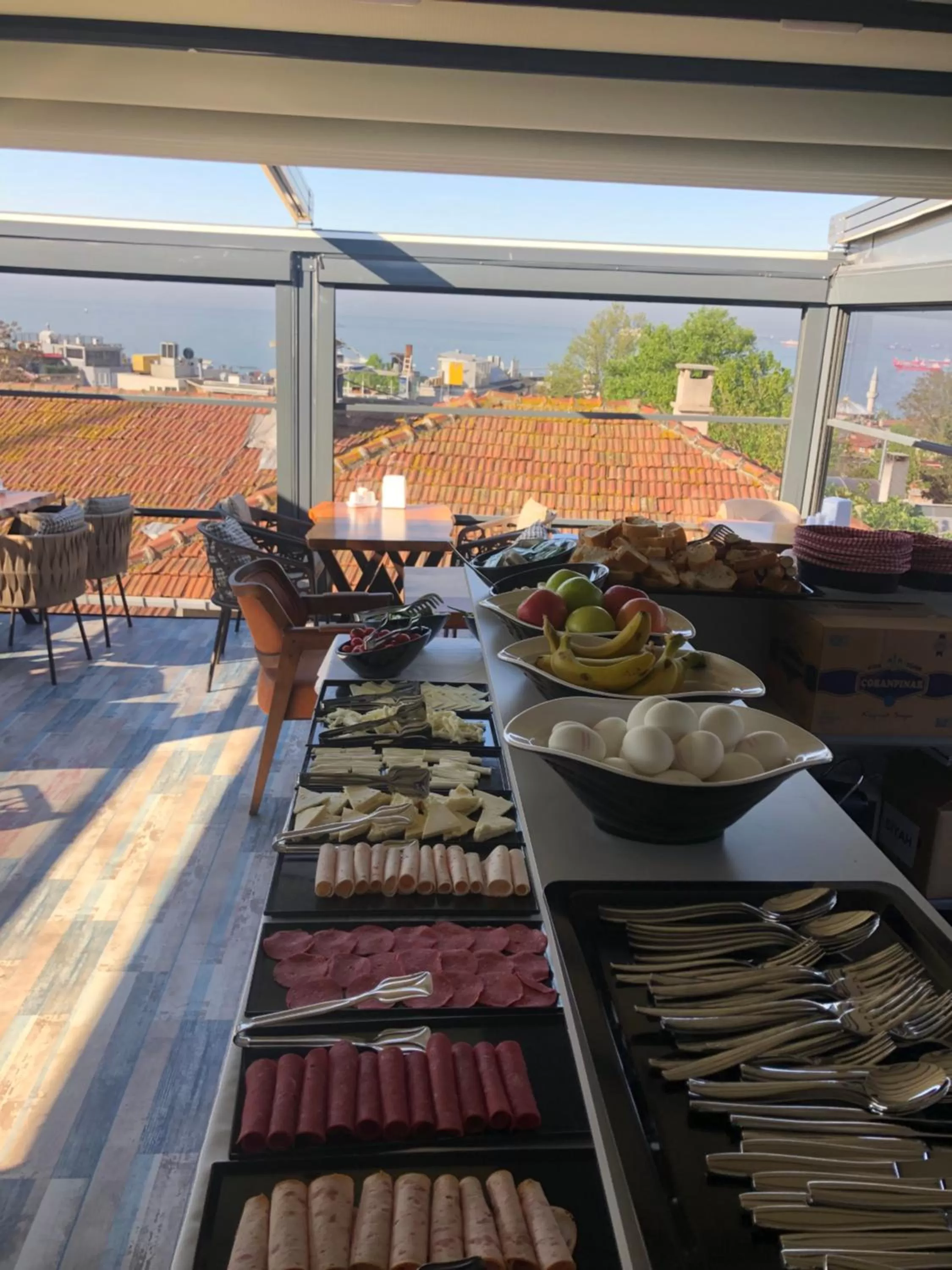 Buffet breakfast in Hotel Blue Ottoman
