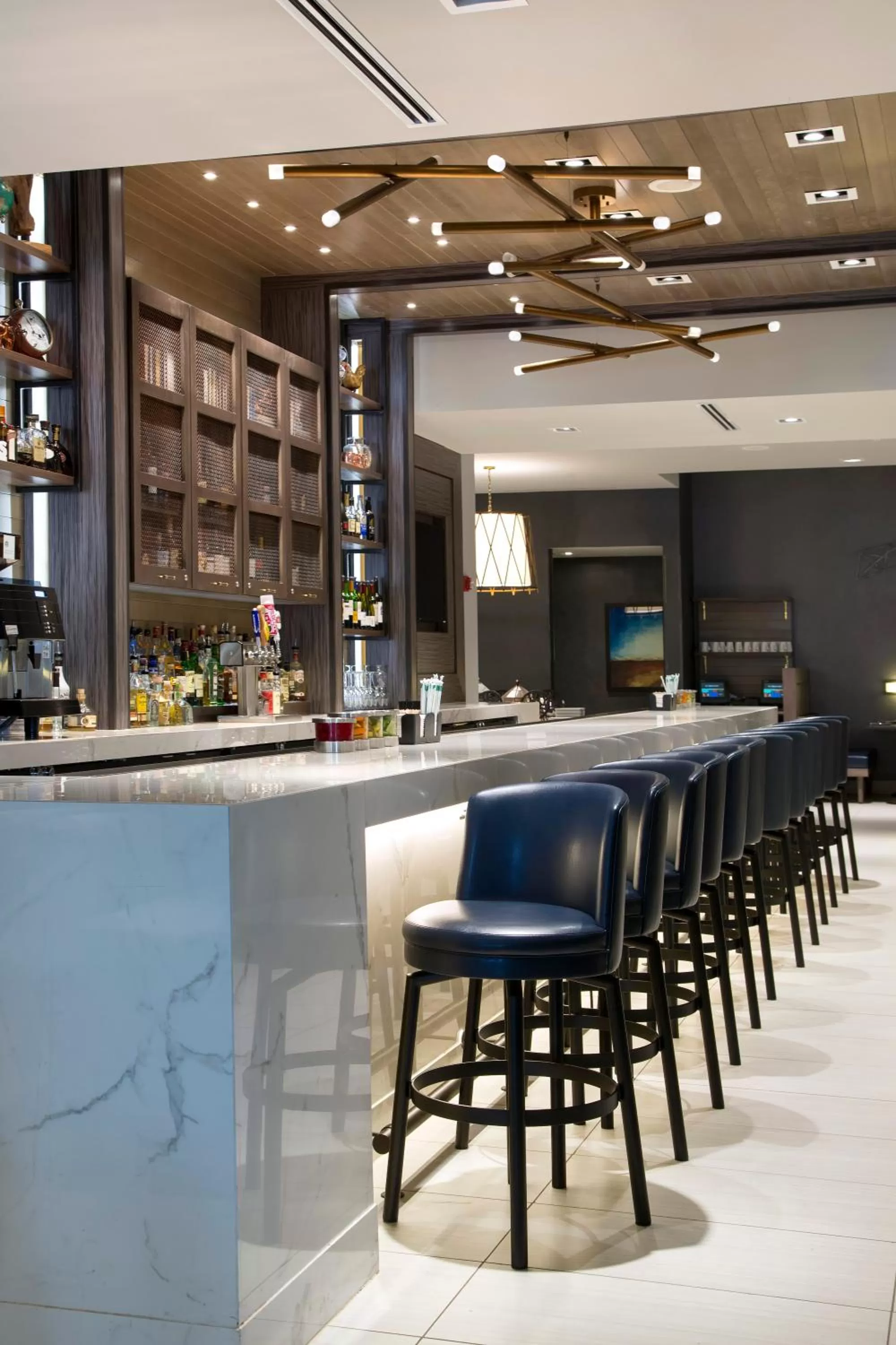 Lounge or bar in Franklin Marriott Cool Springs