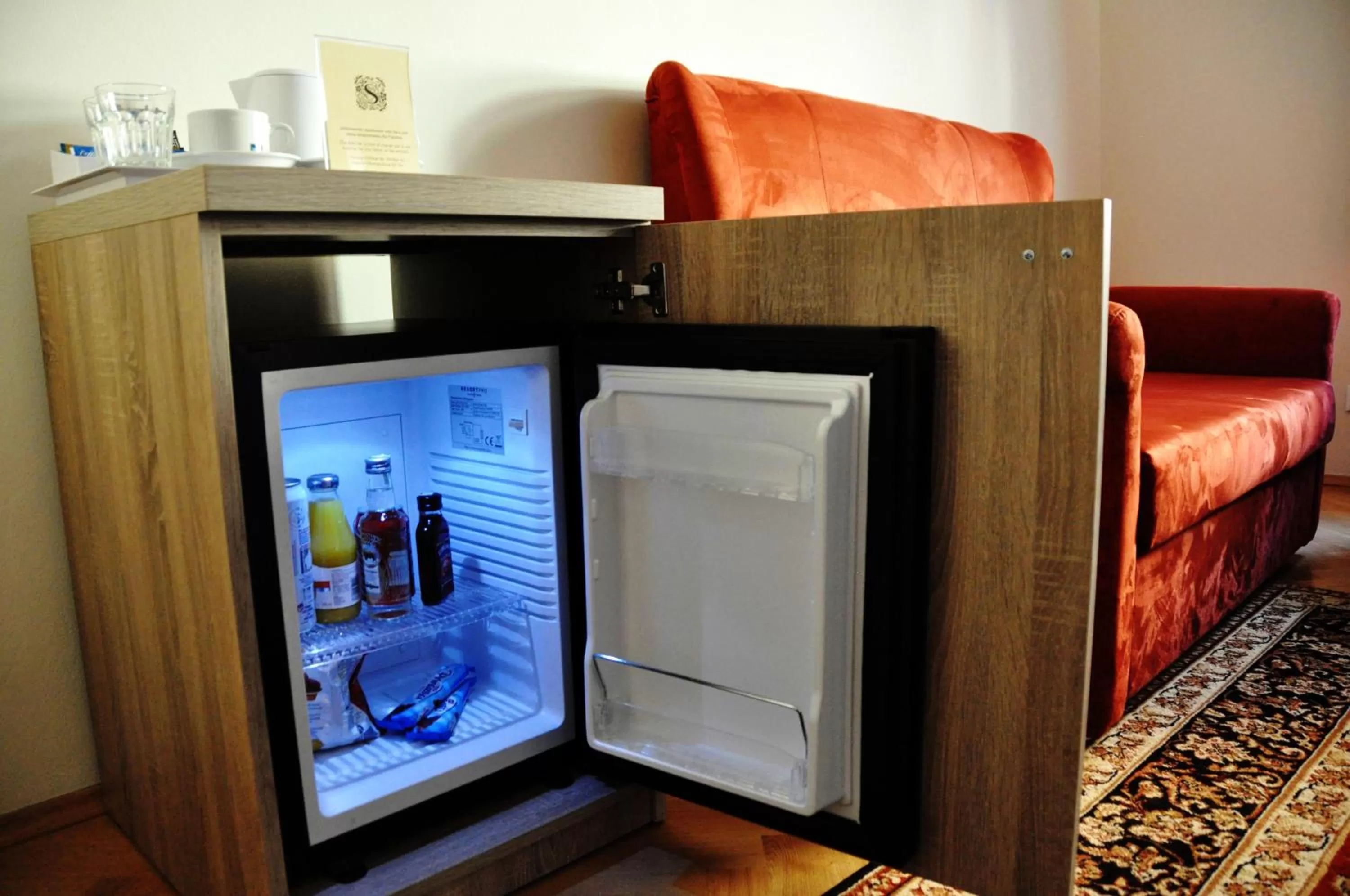 Decorative detail in Hotel Santi