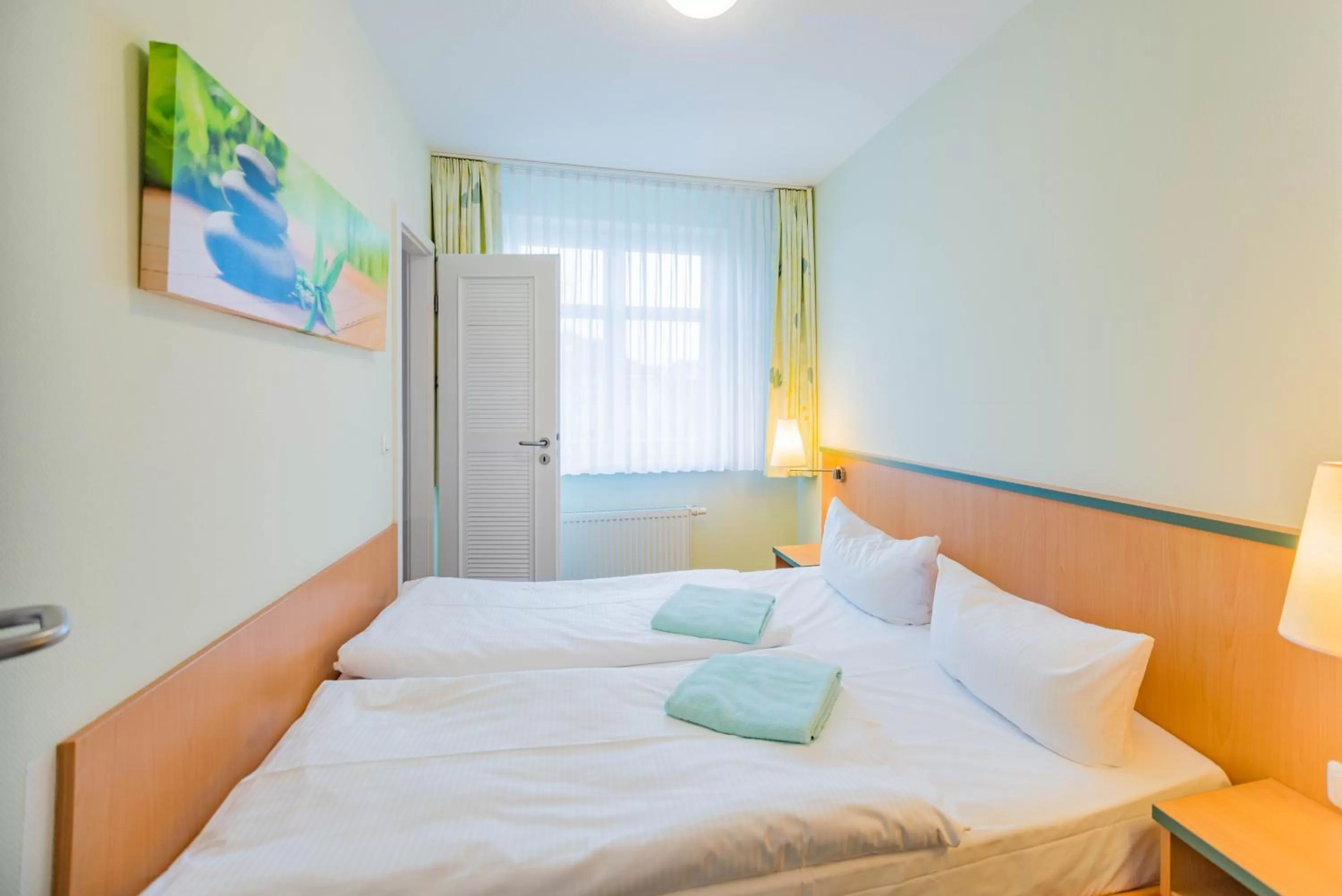 Photo of the whole room, Bed in Am Weststrand Apartmenthaus Waldeck