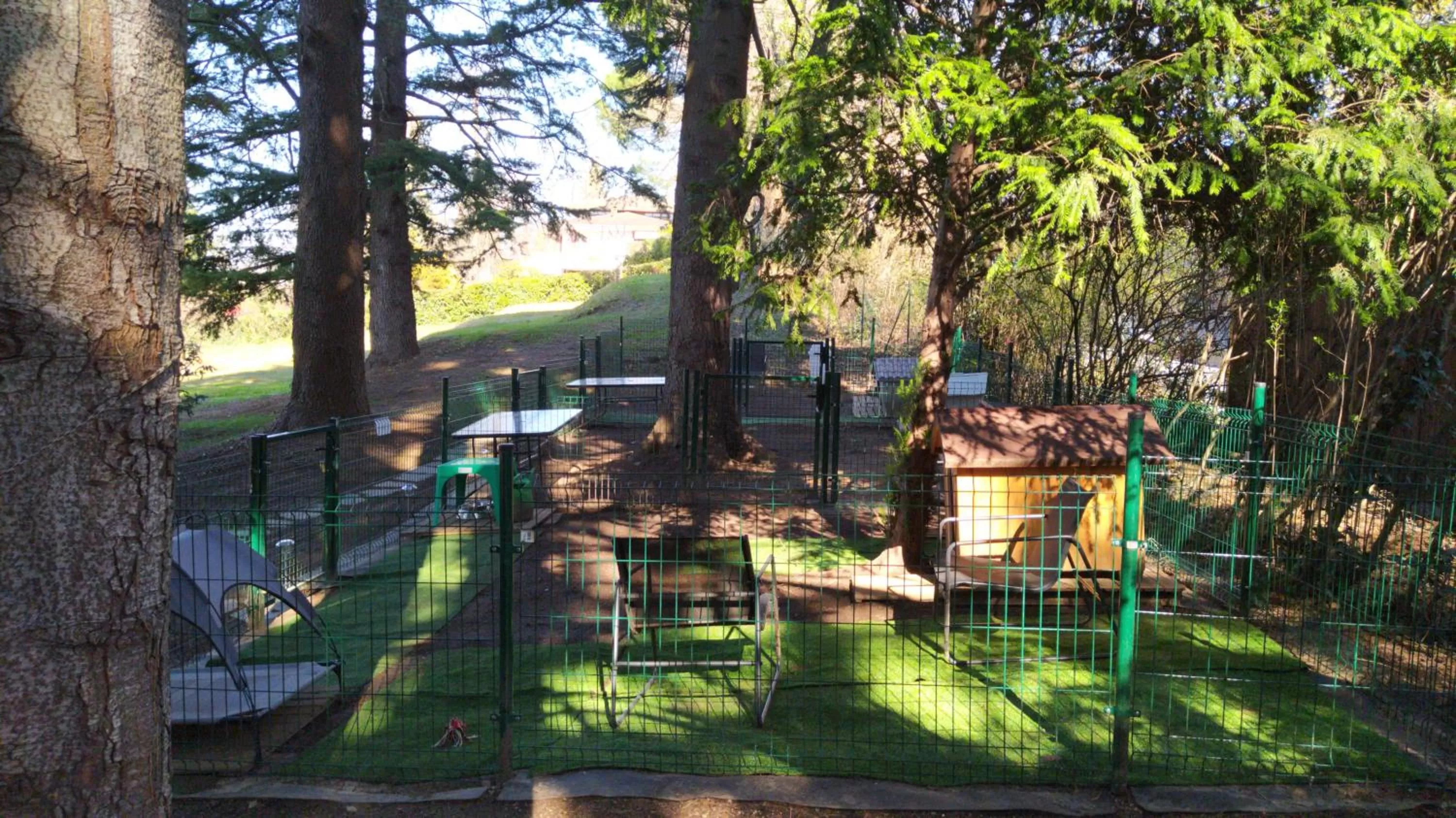 Garden view in "La Selvetta" bed and breakfast