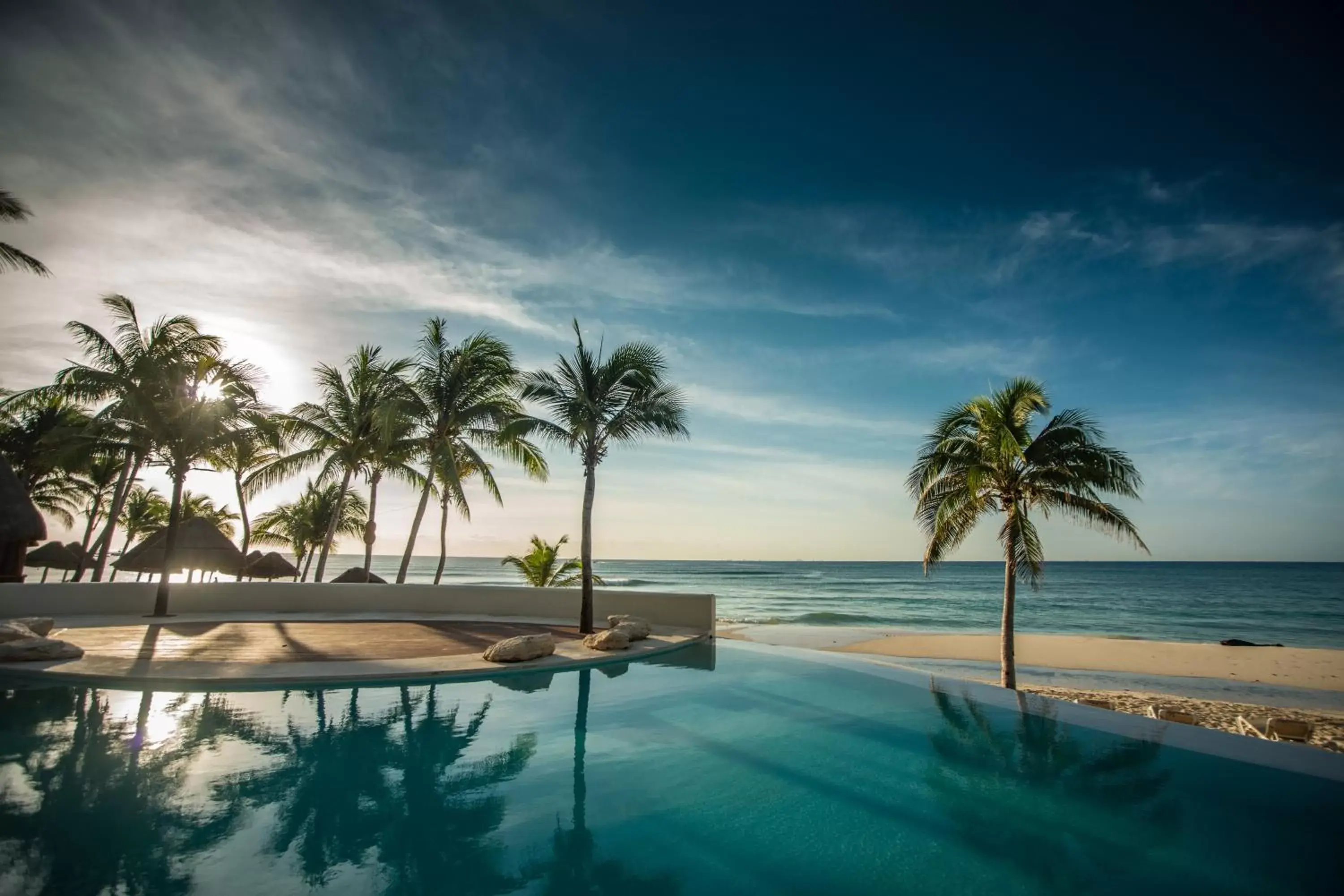 Swimming Pool in Mahekal Beach Front Resort & Spa